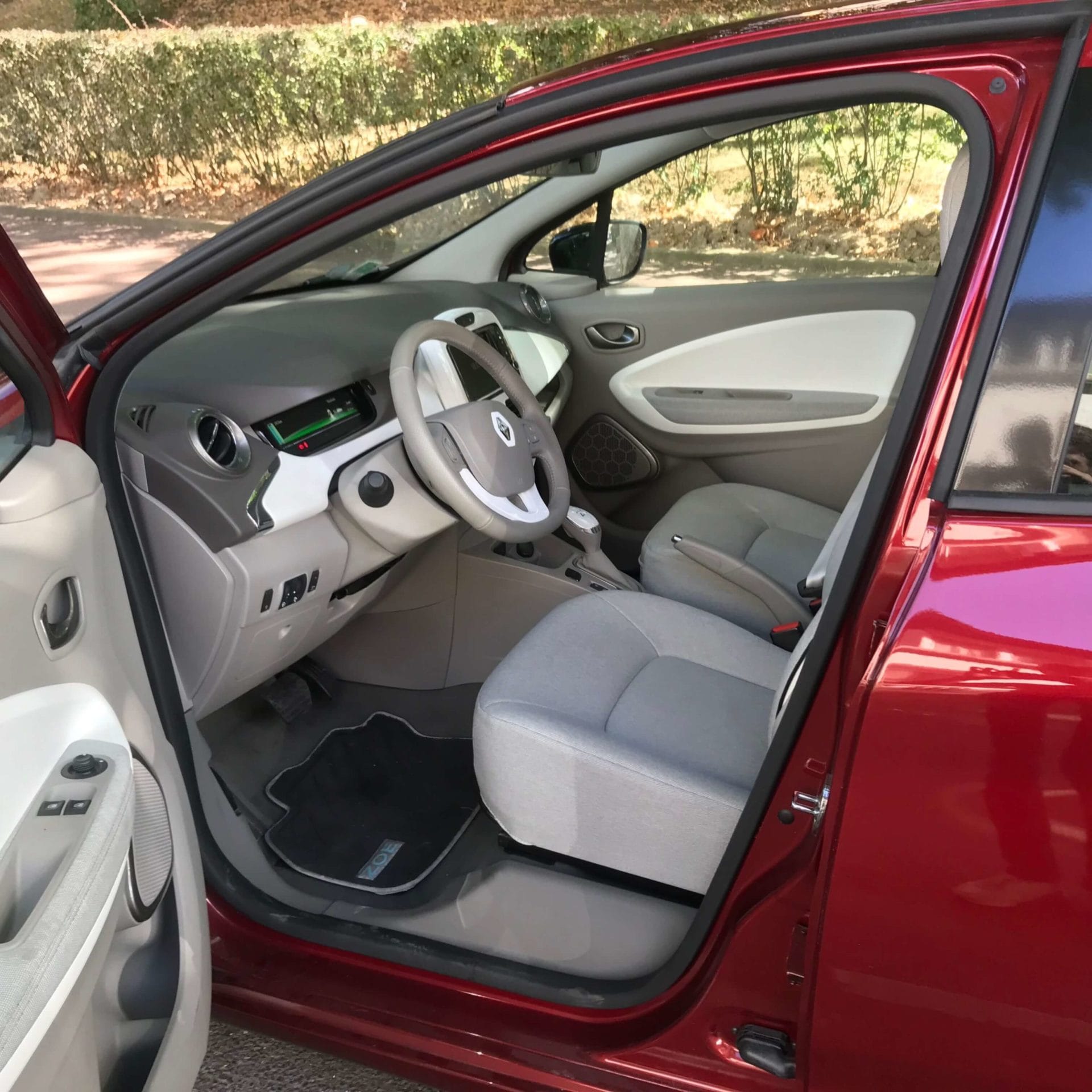 Renault ZOE avec GPS