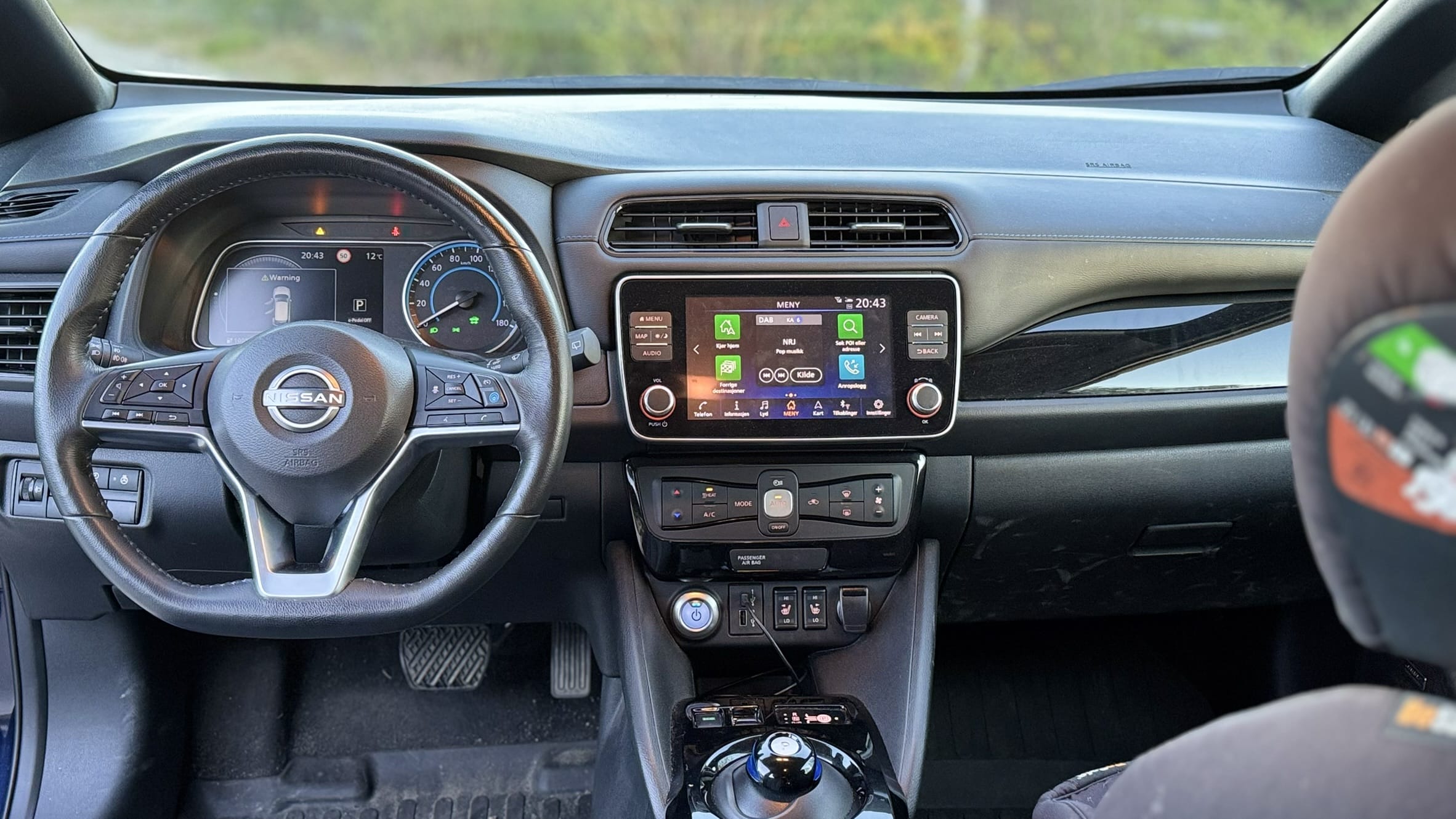Nissan Leaf med Cruisekontroll
