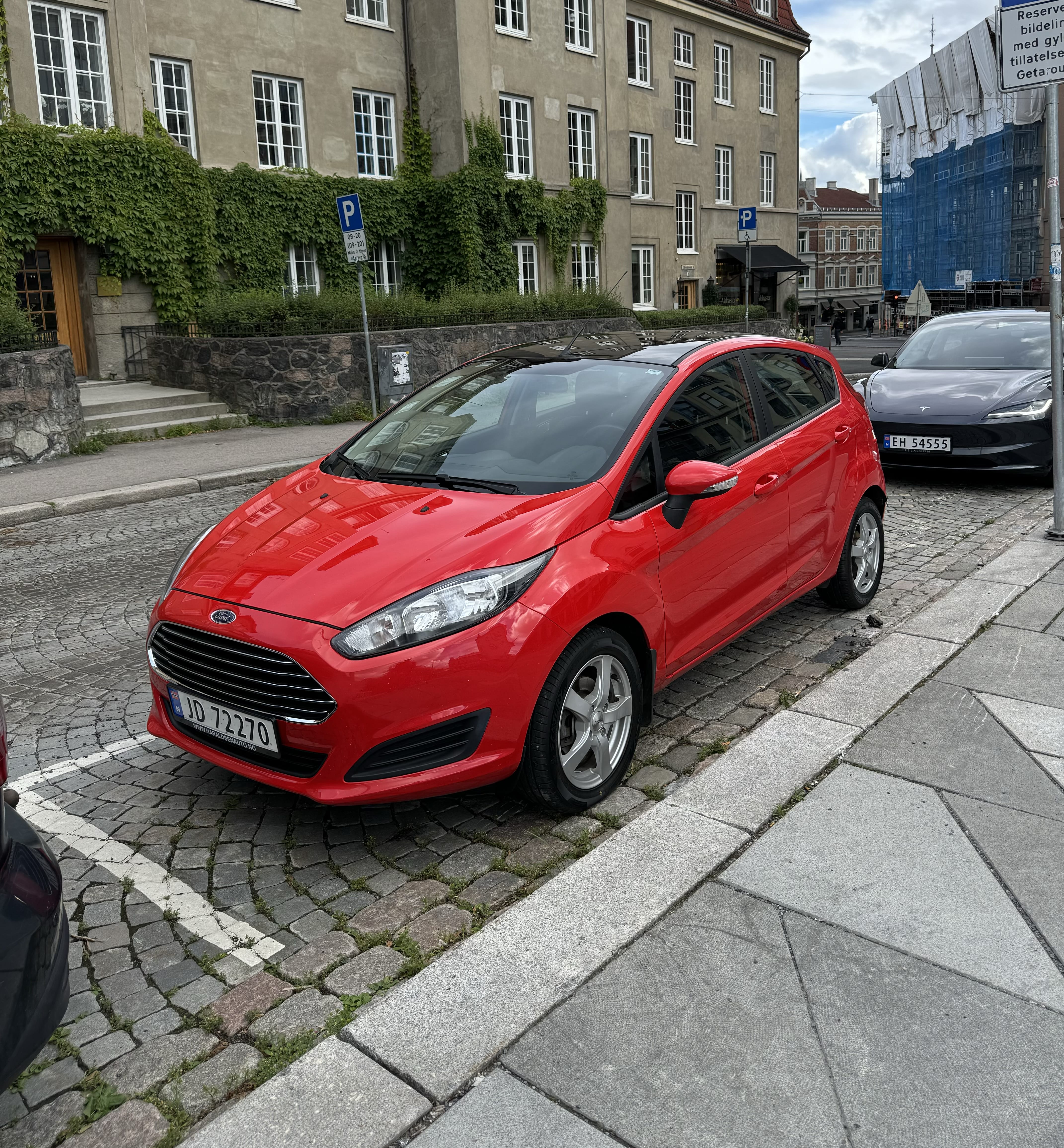 Ford Fiesta, 2015, Blyfri 95