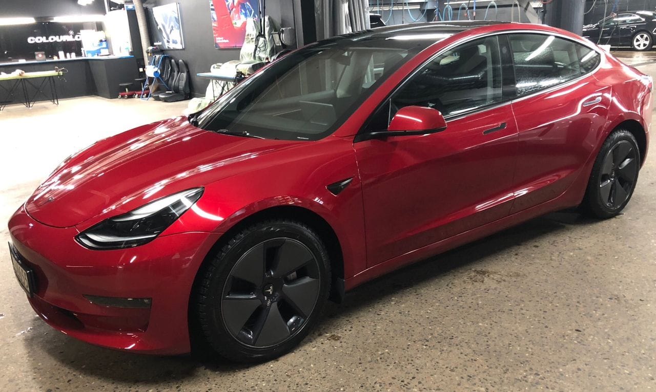 Tesla Model 3 Long Range AWD m/600km rekkevidde, 2021, Elektrisk, automatisk