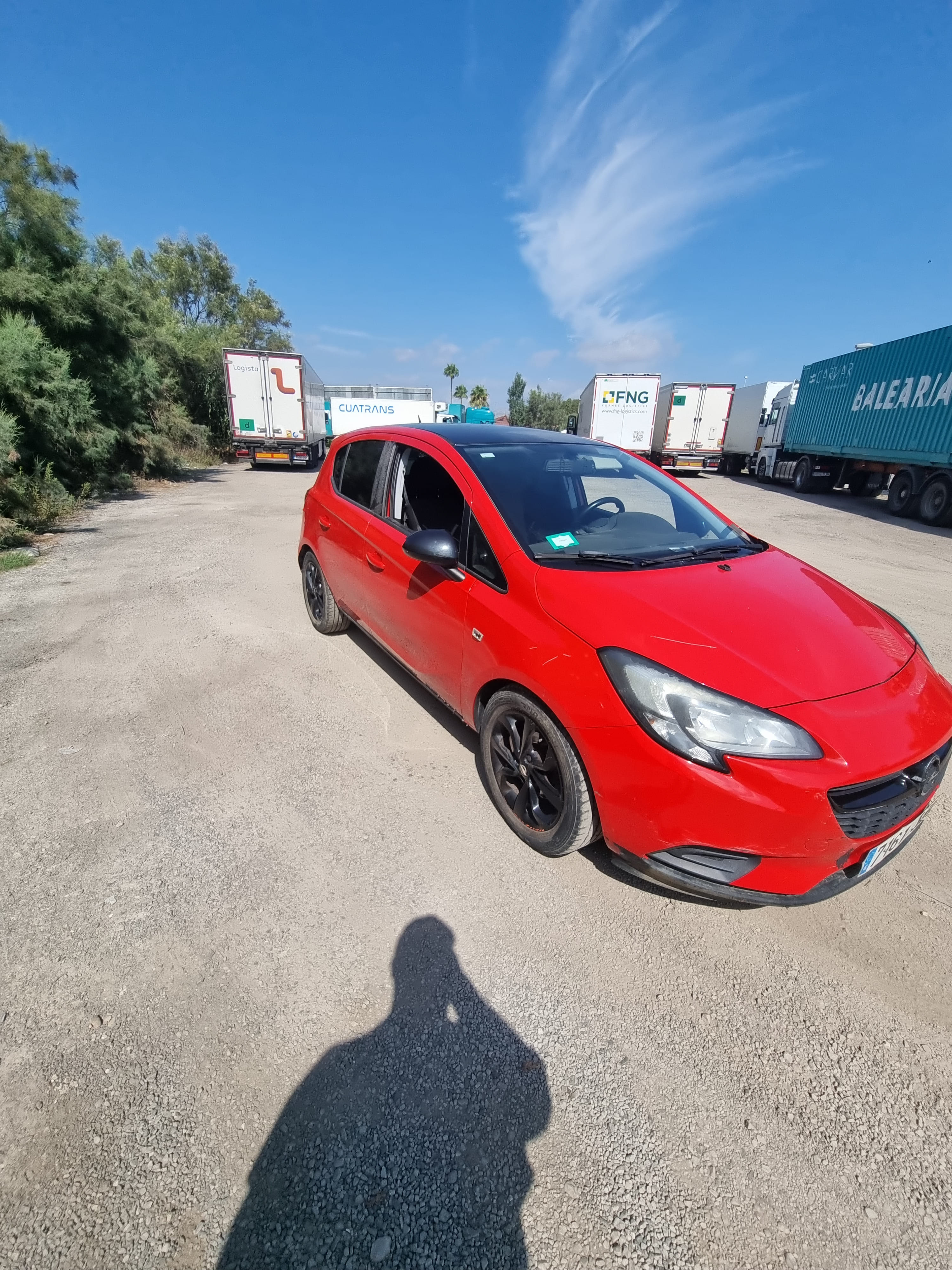Opel Corsa con Puertos de carga USB