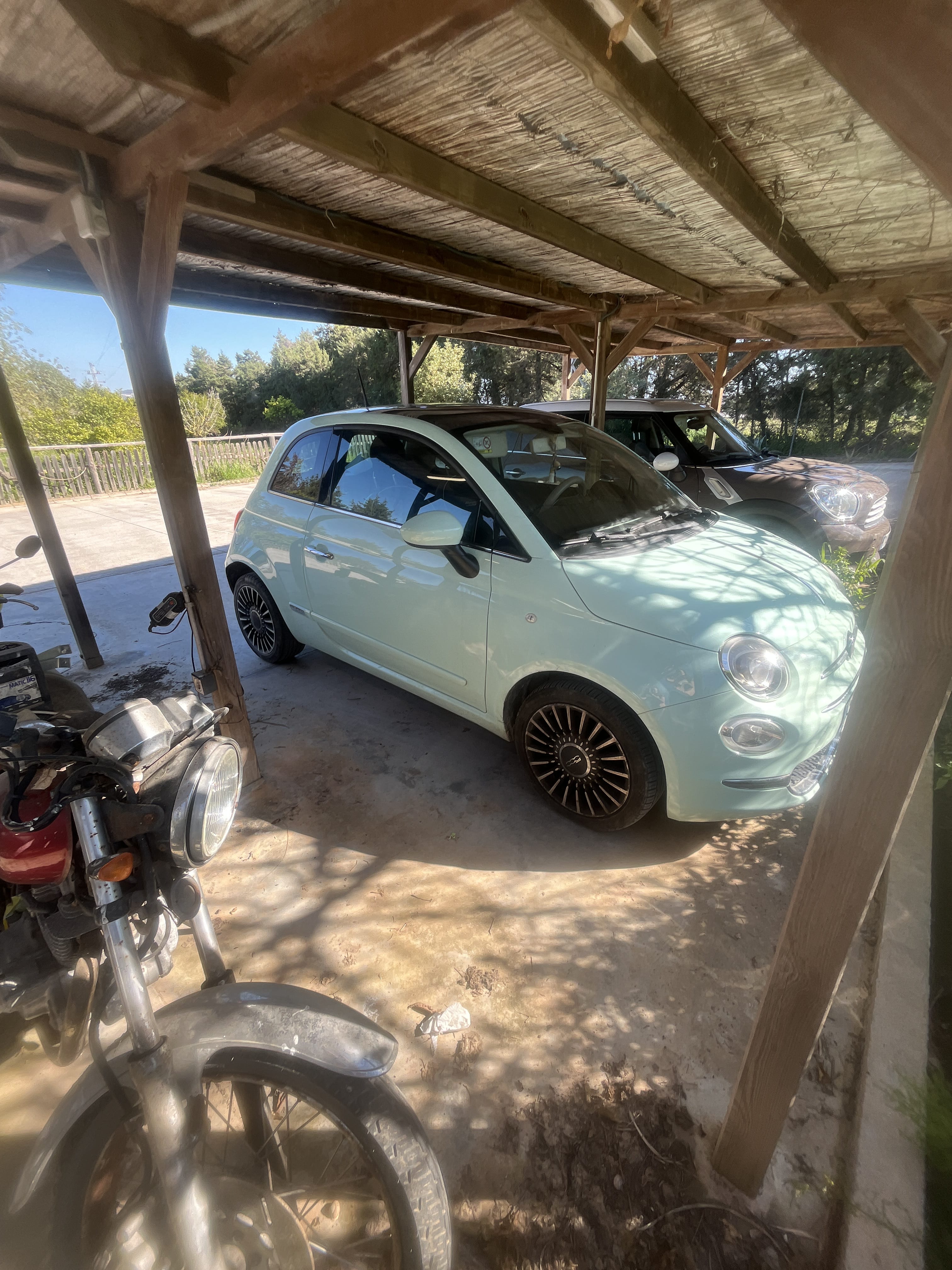 Fiat 500 C with Air conditioning