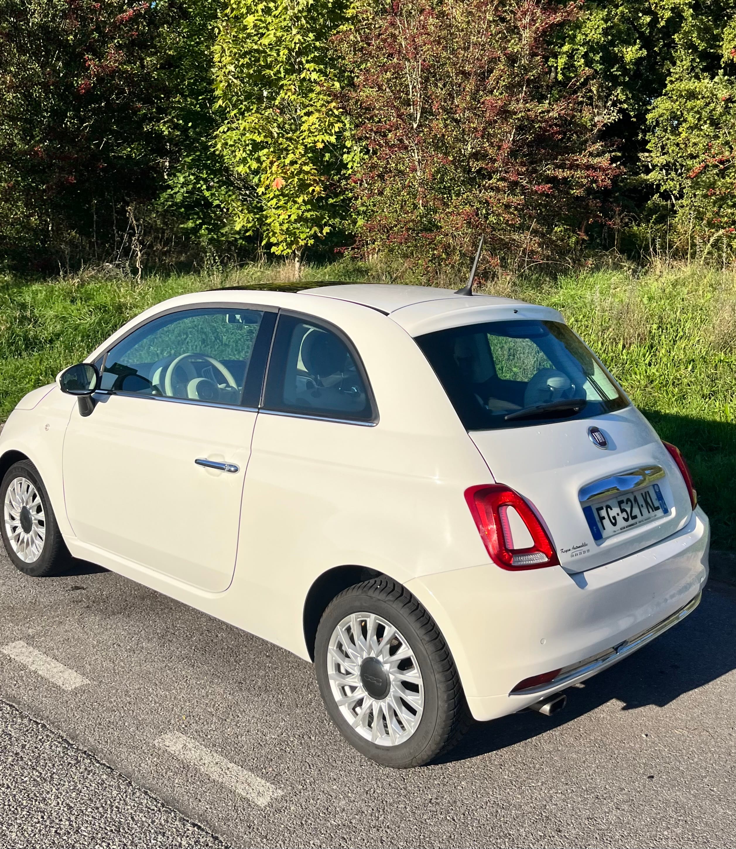 Fiat 500 Citadine compacte, idéale ville & court trajet avec Régulateur de vitesse