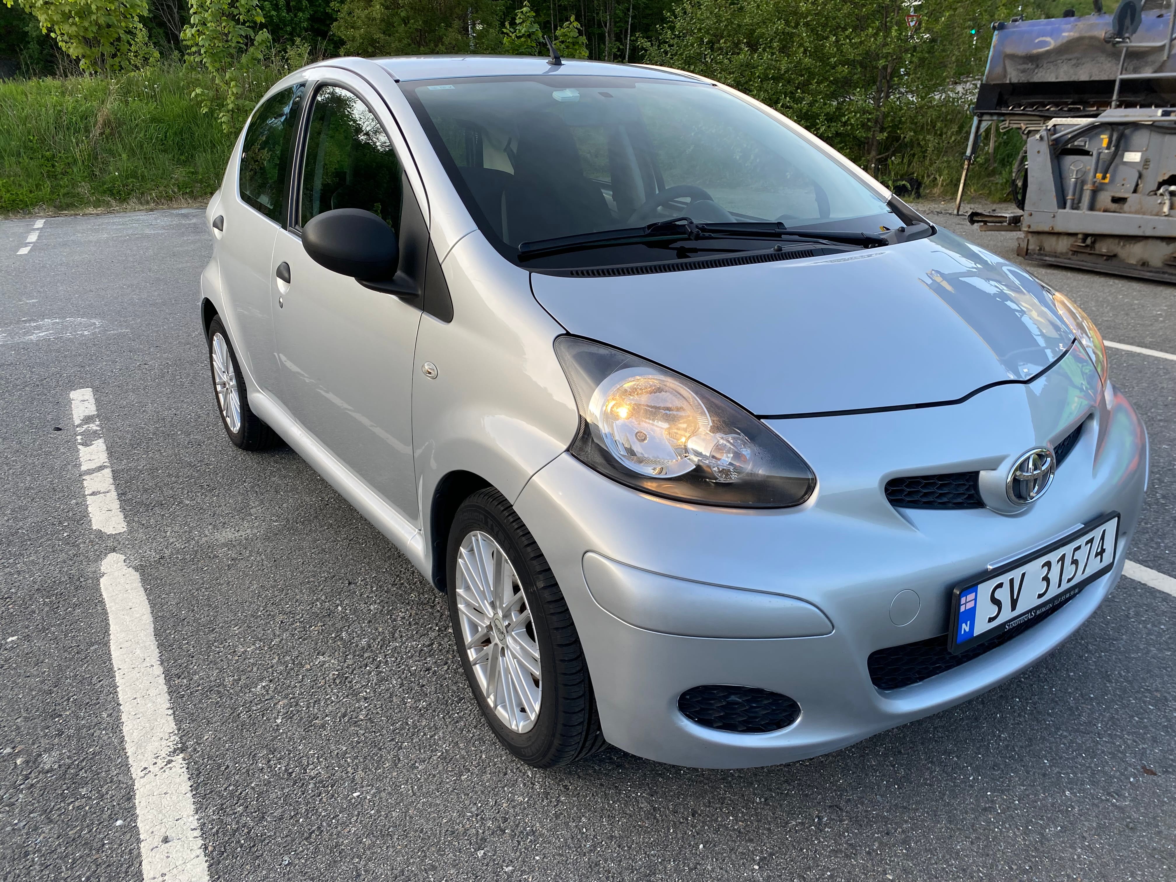 Toyota Aygo, 2012, Blyfri 95