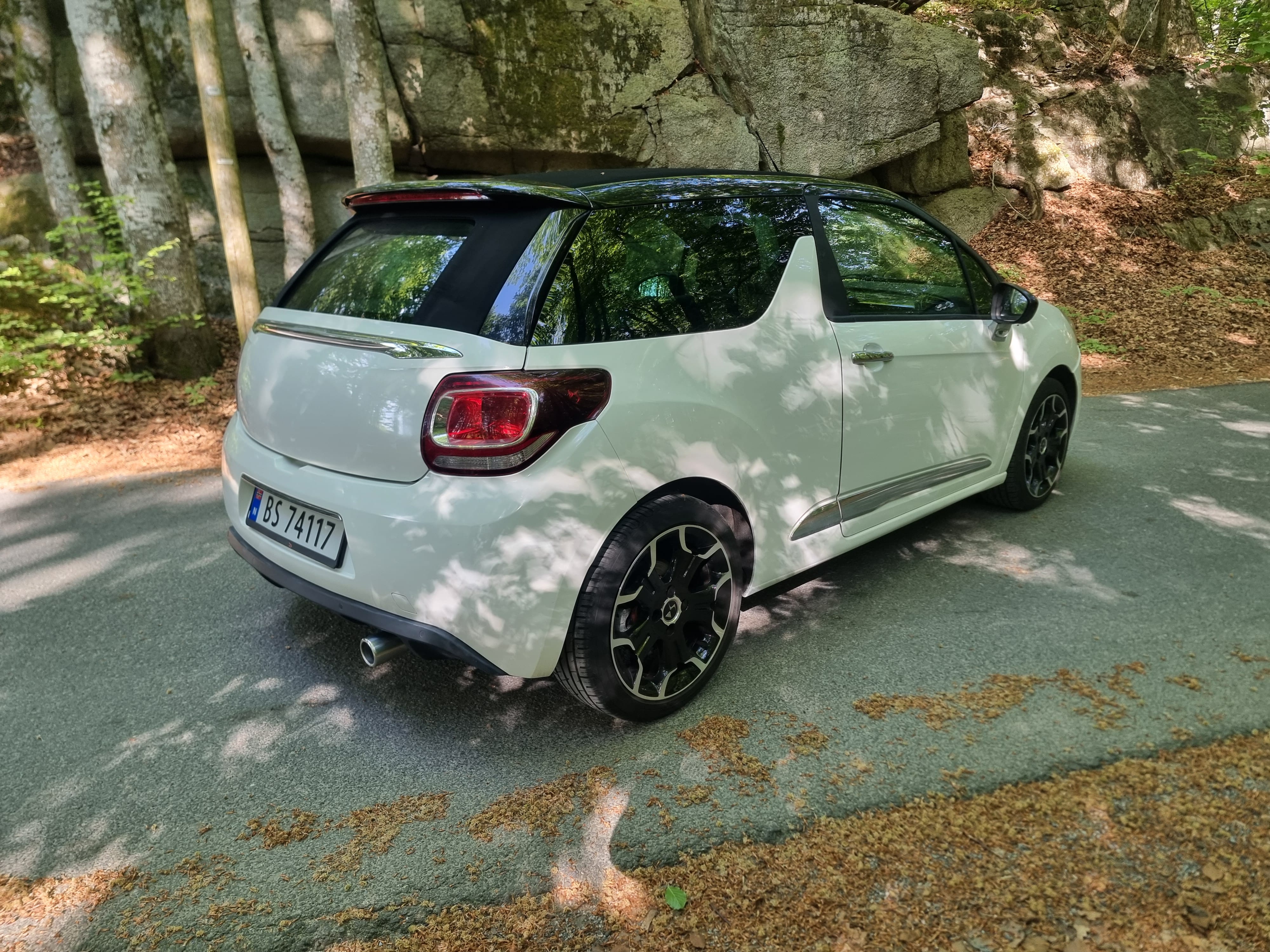 Citroen DS3 Convertible med Babysete