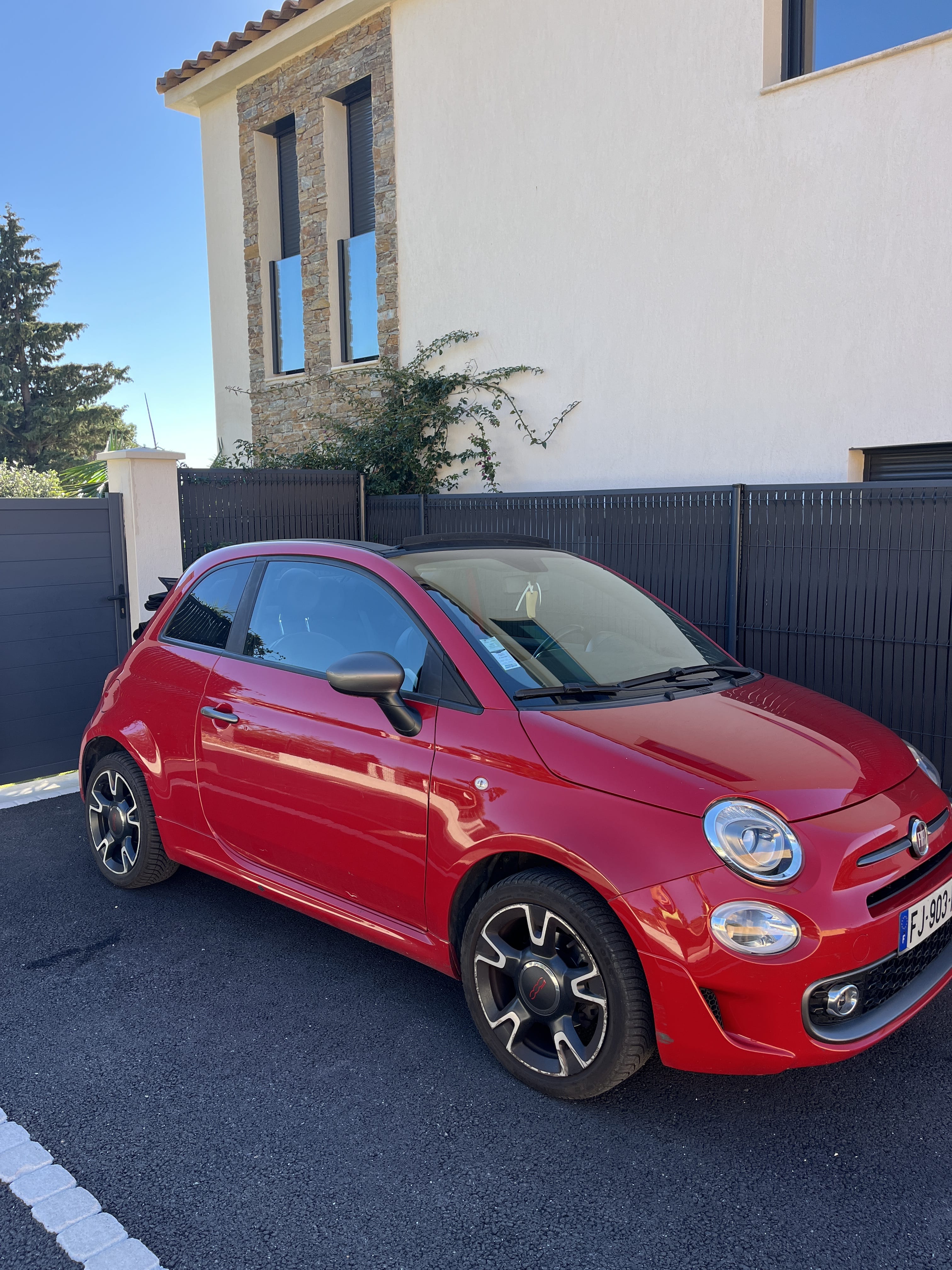 Fiat 500 C 1.2 avec GPS