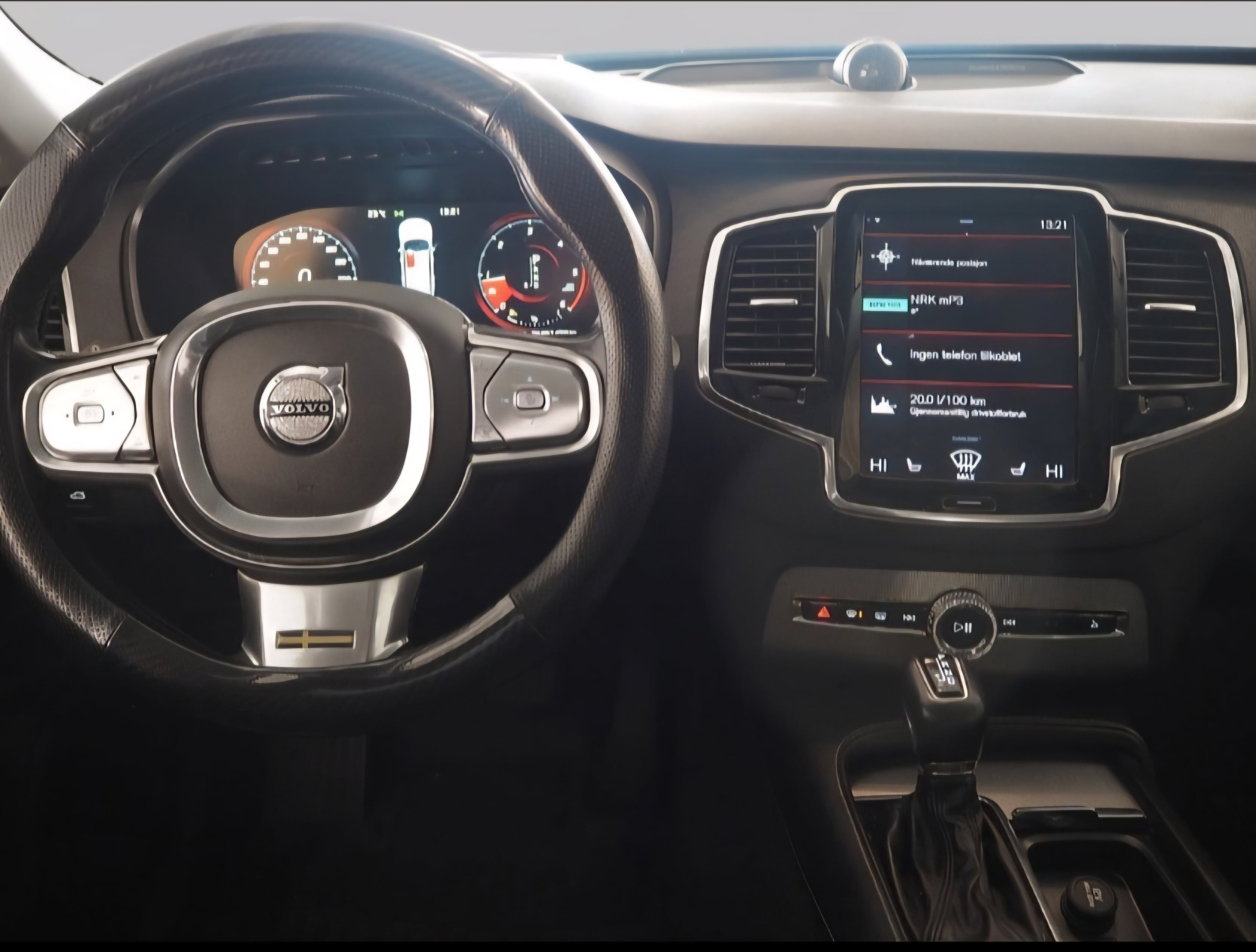 Volvo XC90 med Babysete