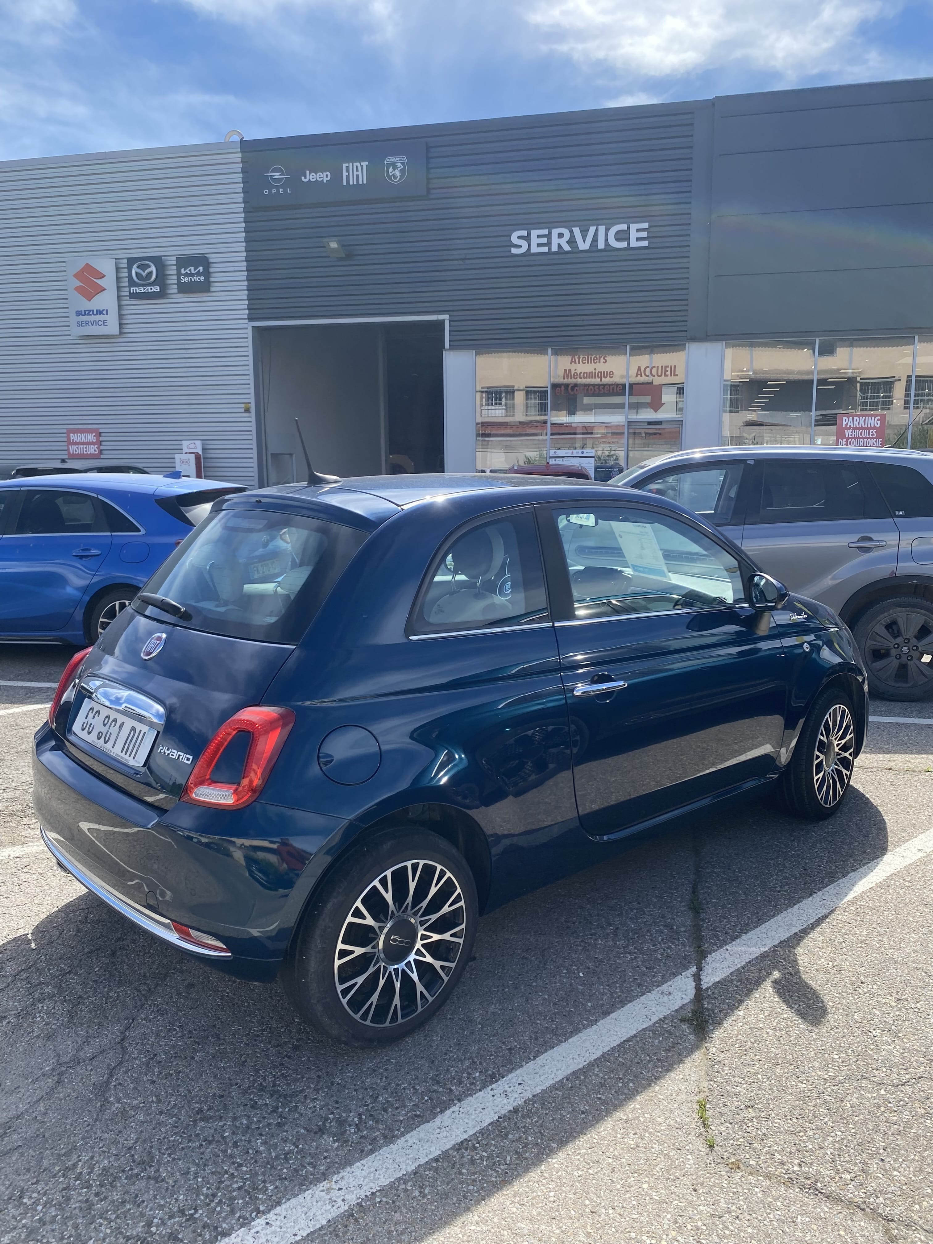 Fiat 500 Hybride avec Climatisation