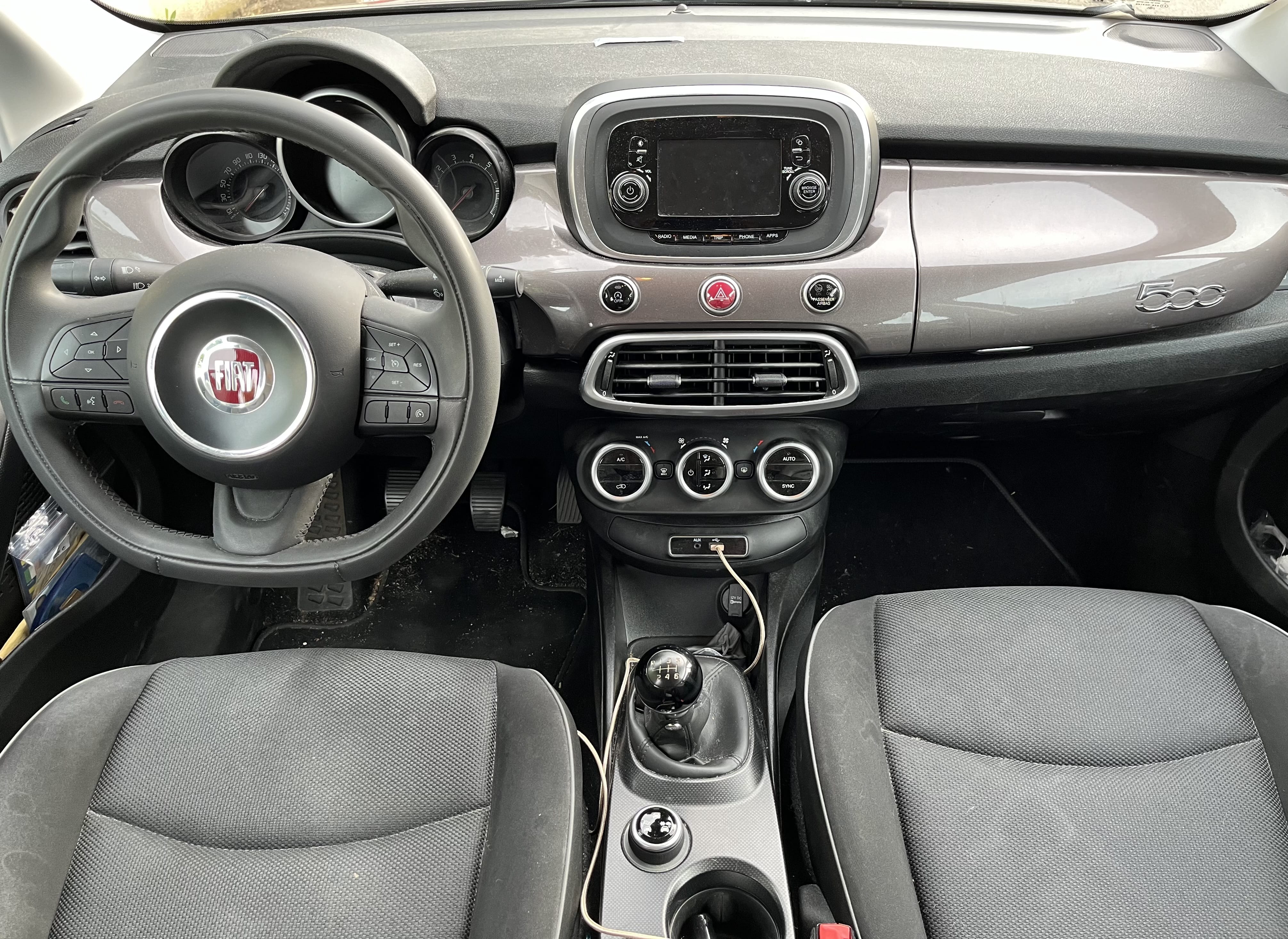 Fiat 500 X avec Audio Bluetooth