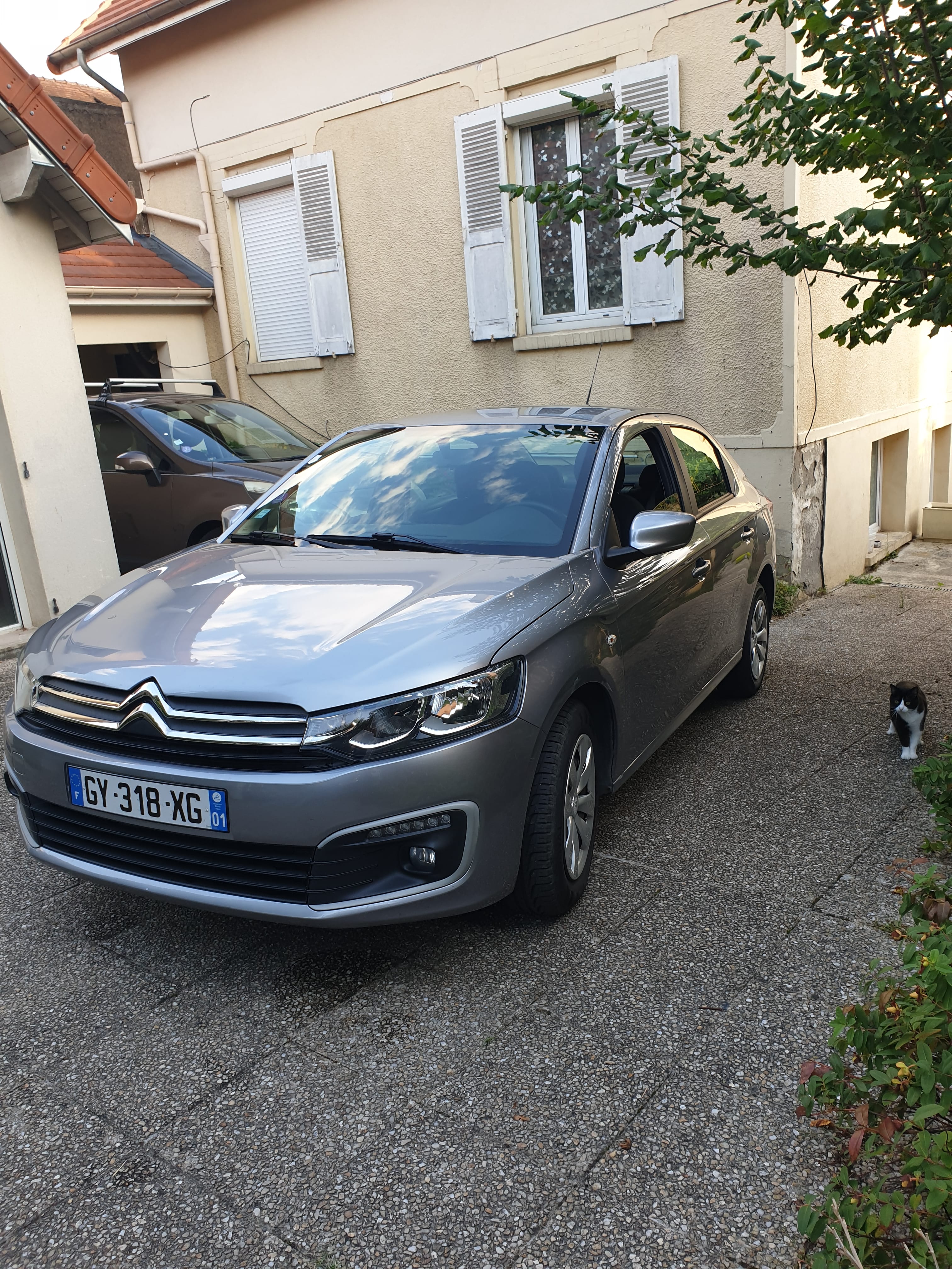 Citroen C-Elysée avec Chaines