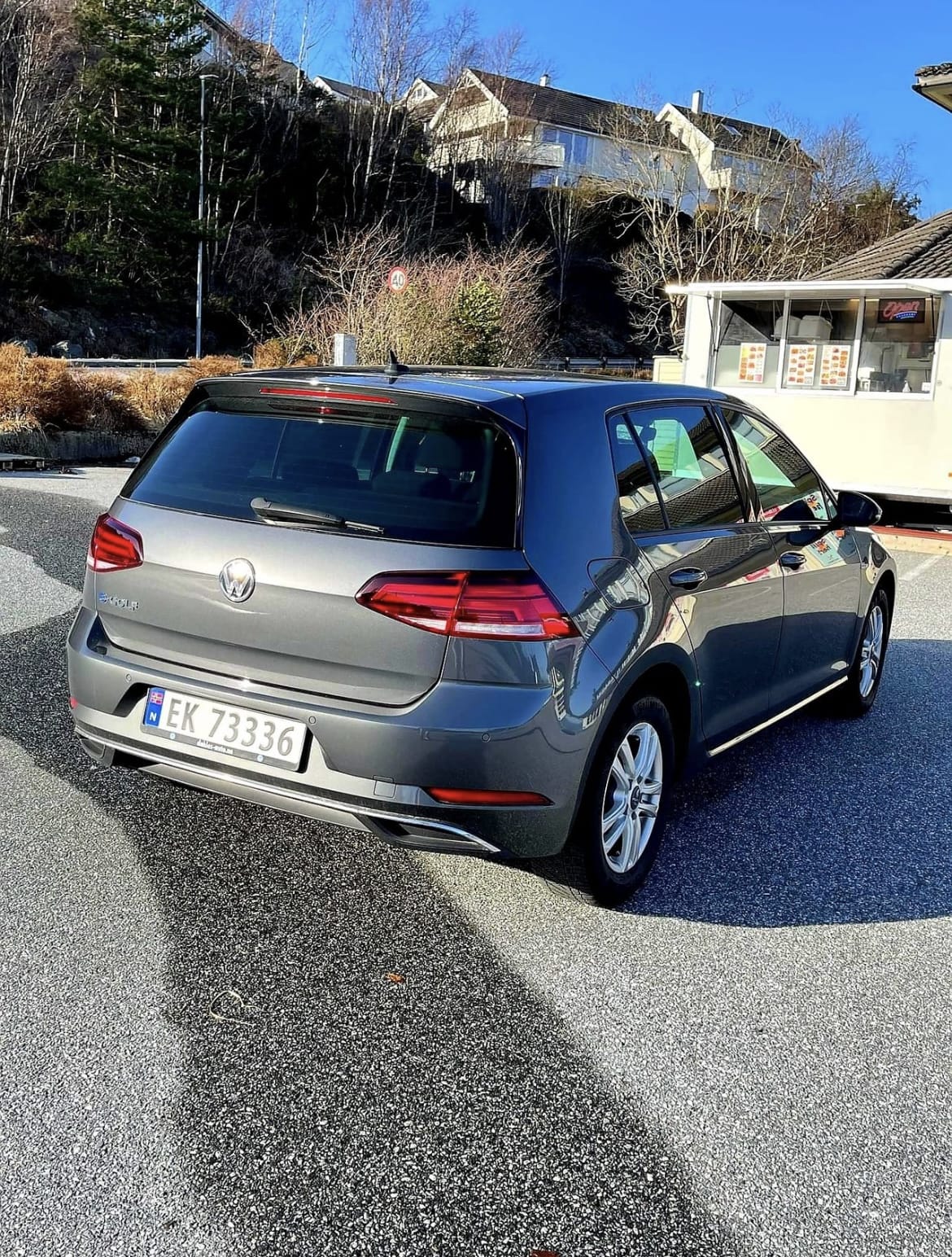 Volkswagen e-Golf med GPS