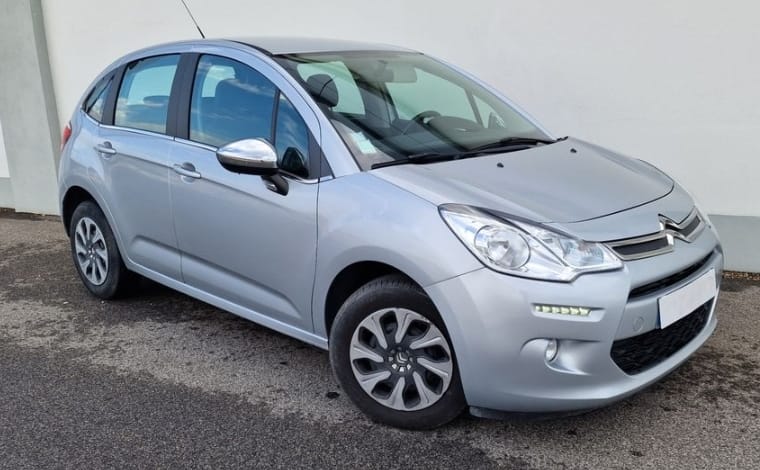 Citroen C3 1.6 BLUEHDI GRIS ALU CONFORT BUSINESS 2017 GPS/S&S-CLIM-RADAR DE RECUL avec Climatisation