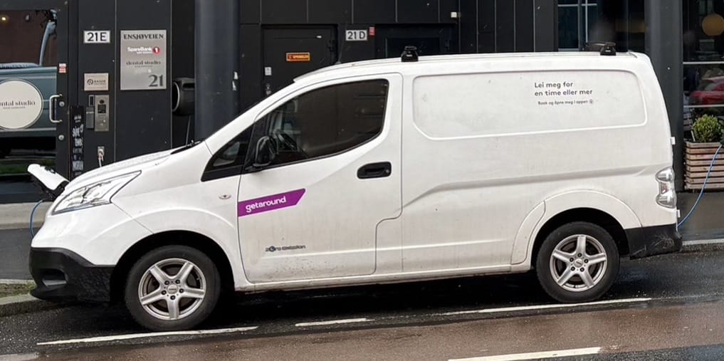 Nissan e-NV200 Varebil 3 - 40kWh (ca 200km rekkevidde) 2019 modell... med Aircondition