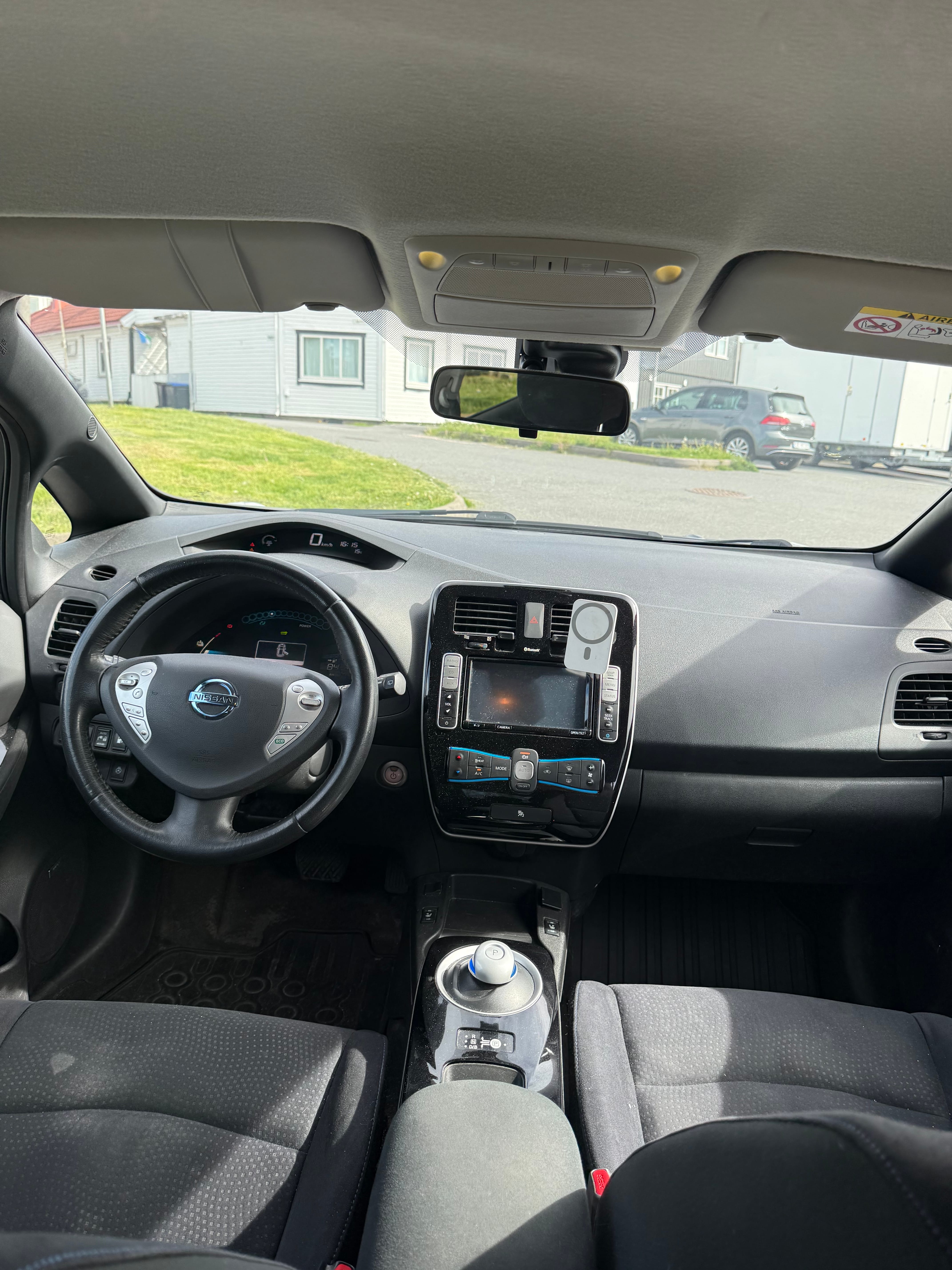 Nissan Leaf med GPS