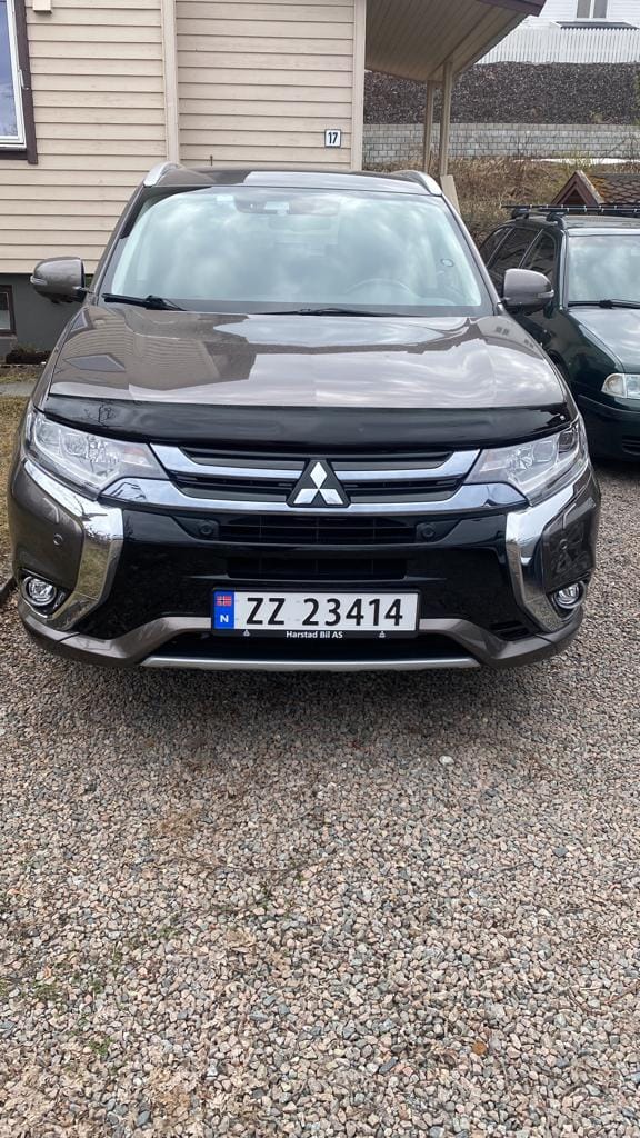 Mitsubishi Outlander Hybrid, 2017, Blyfri 98 / Elektrisk (hybrid), automatisk