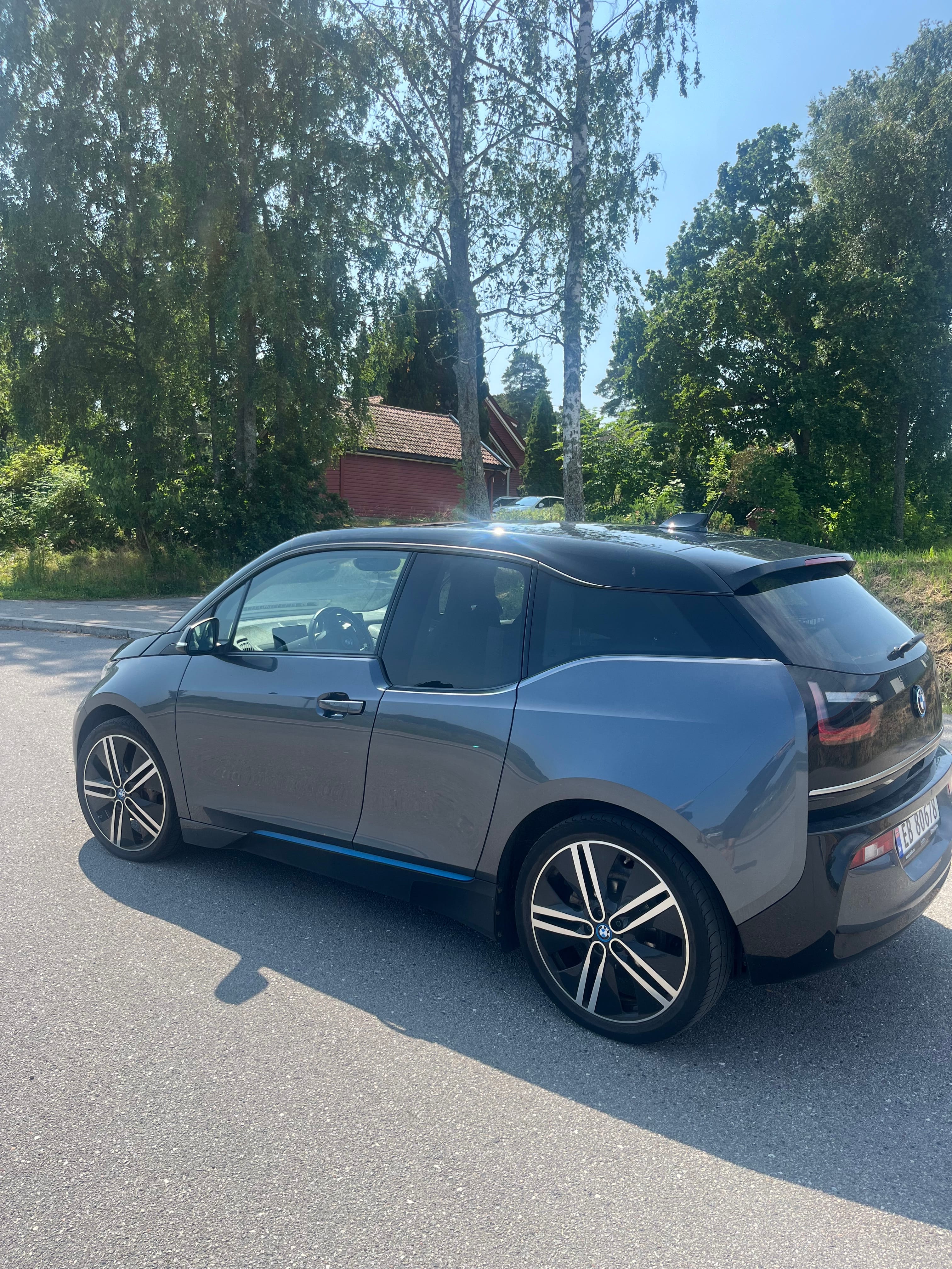 BMW i3 med Ryggekamera