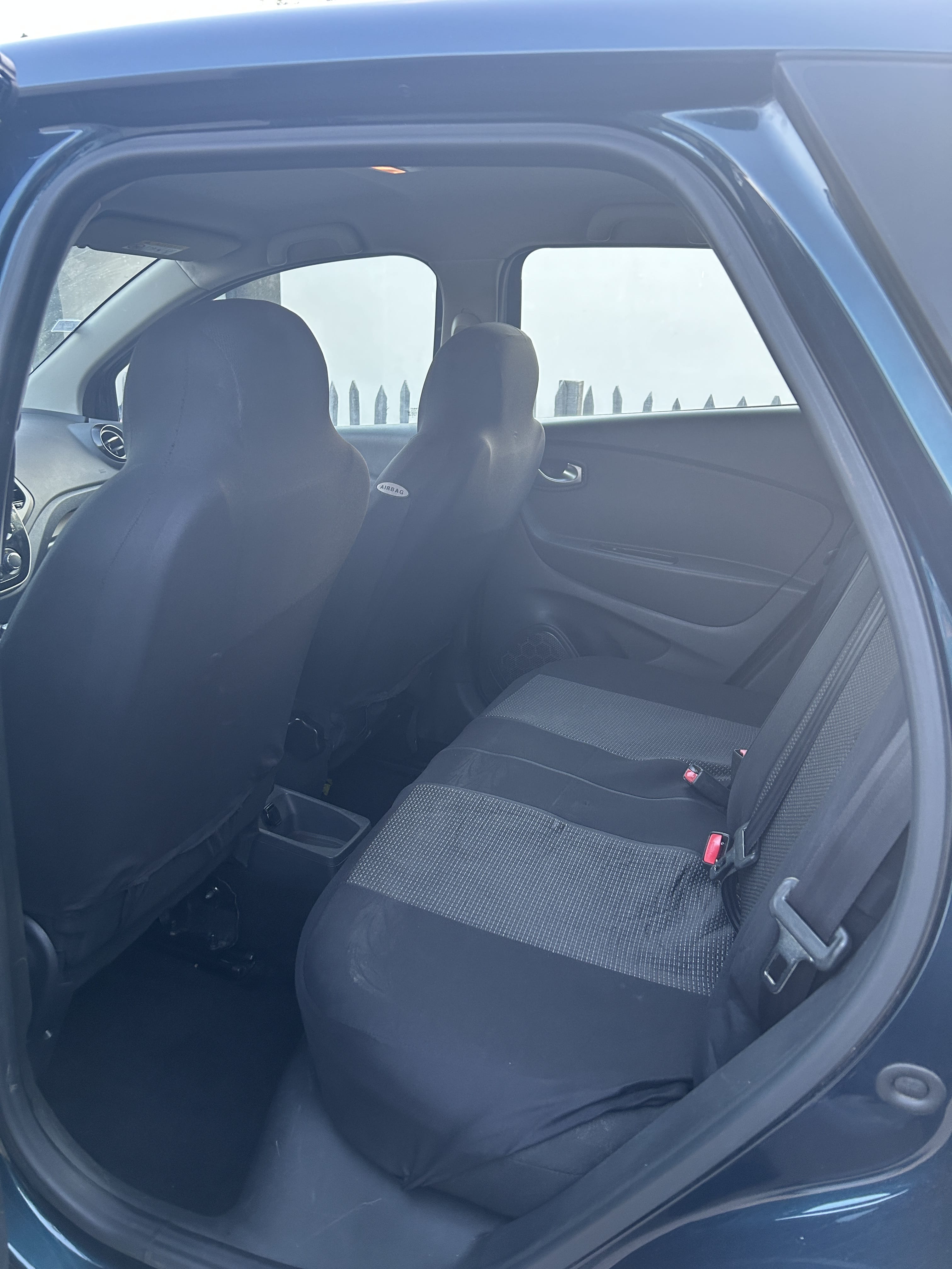 Renault Captur avec Siège bébé