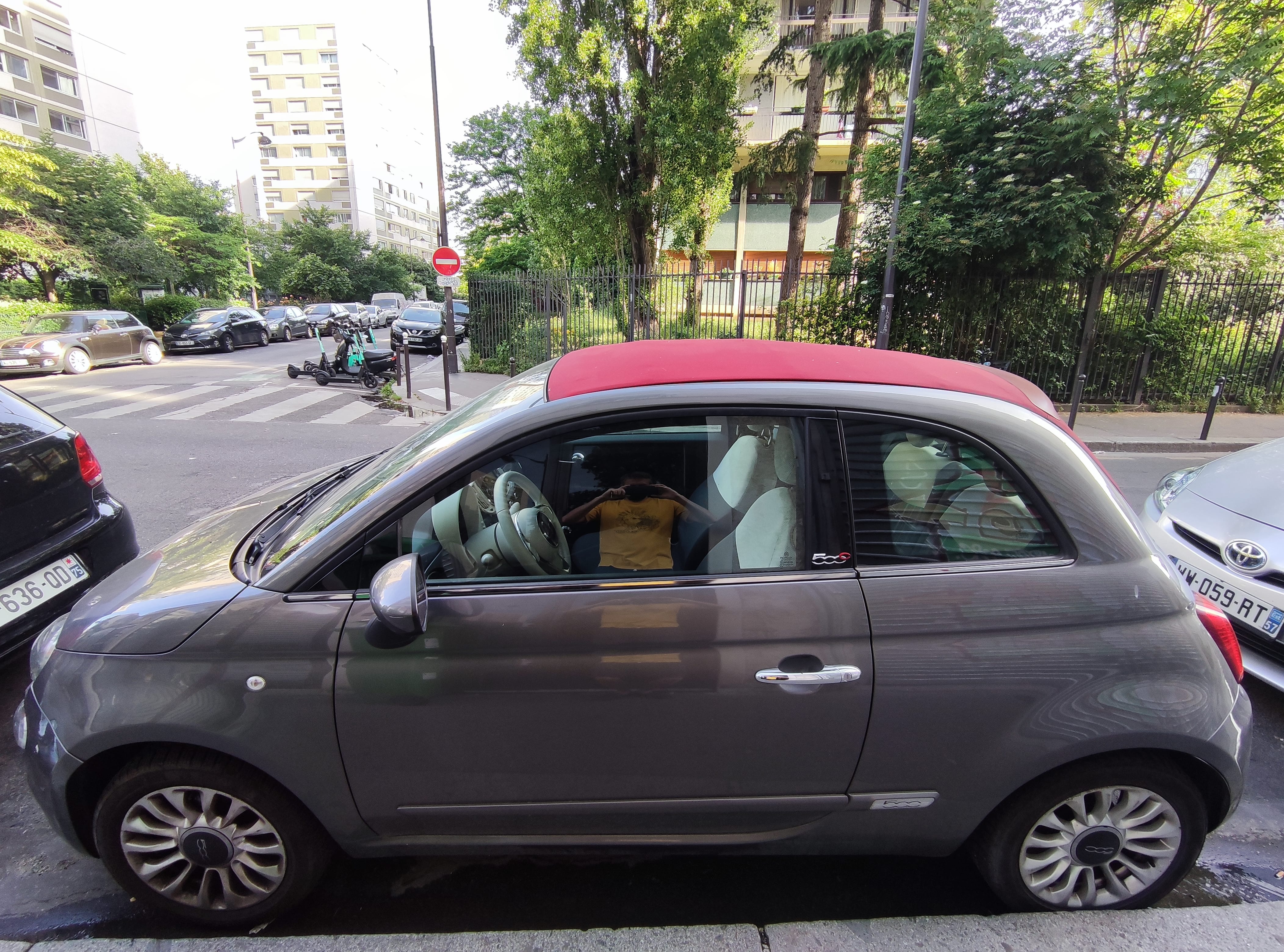 Fiat 500 C Décapotable avec Climatisation
