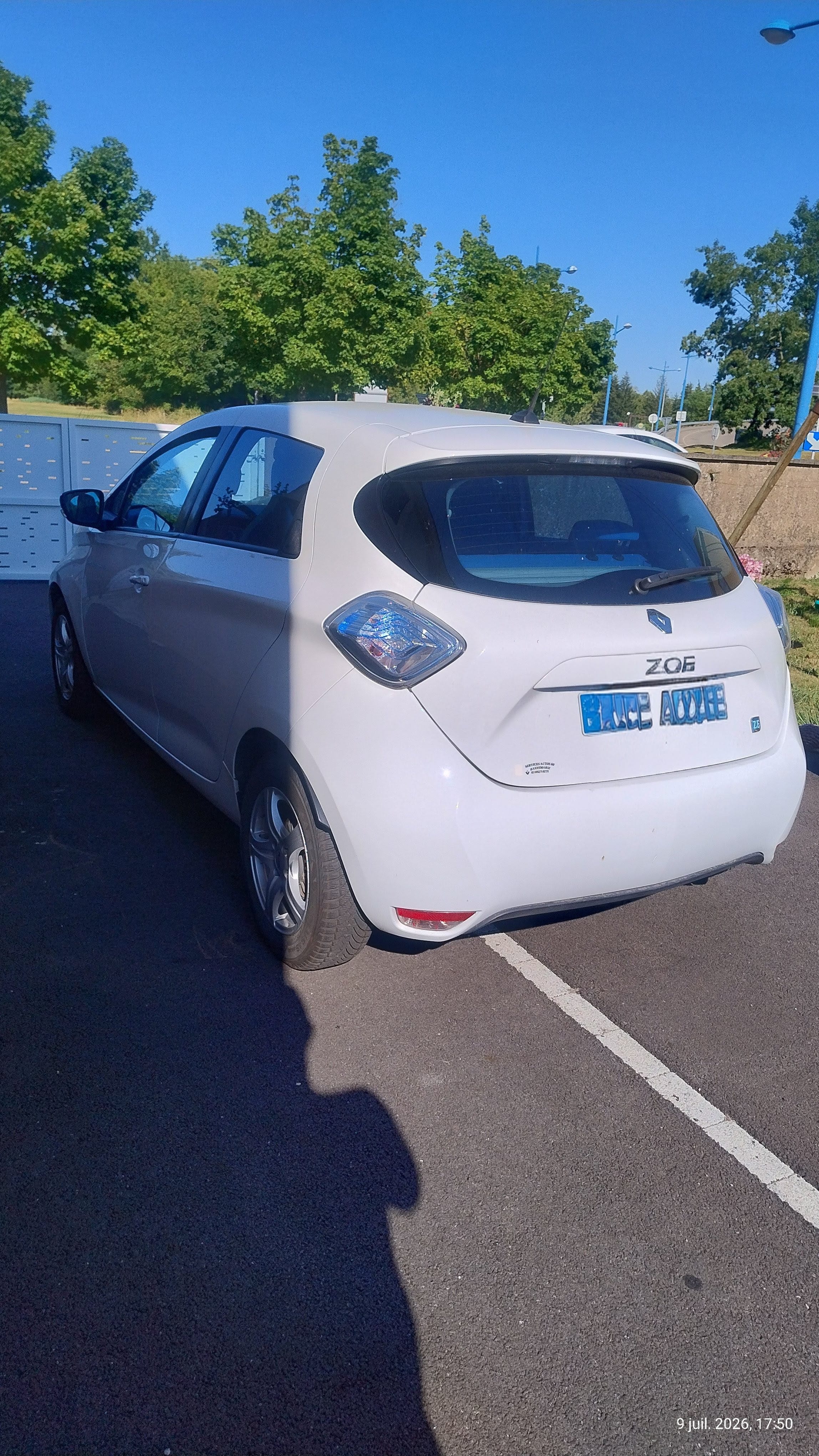 Renault ZOE avec GPS