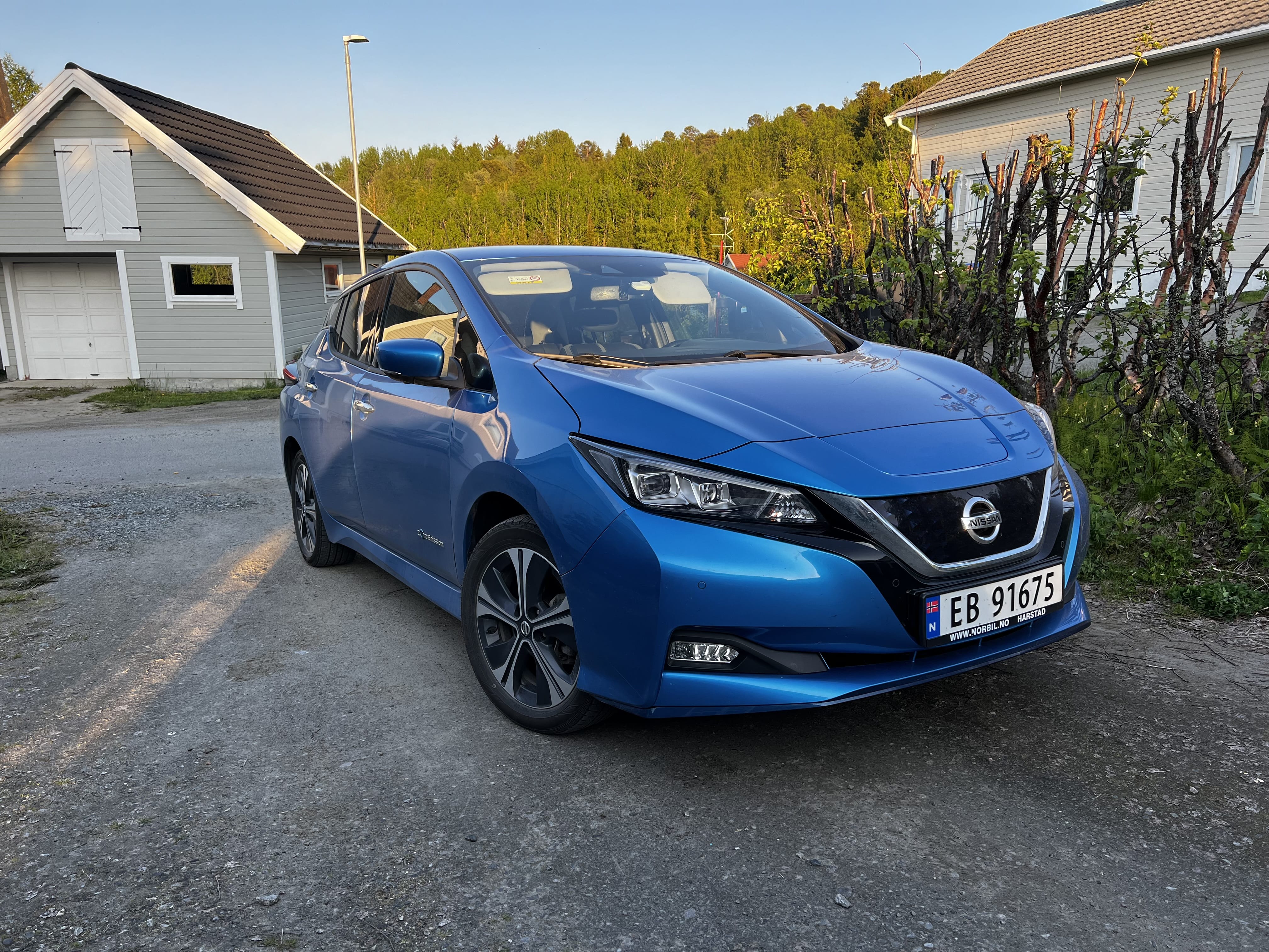 Nissan Leaf 385 km rekkevidde, 2020, Elektrisk, automatisk