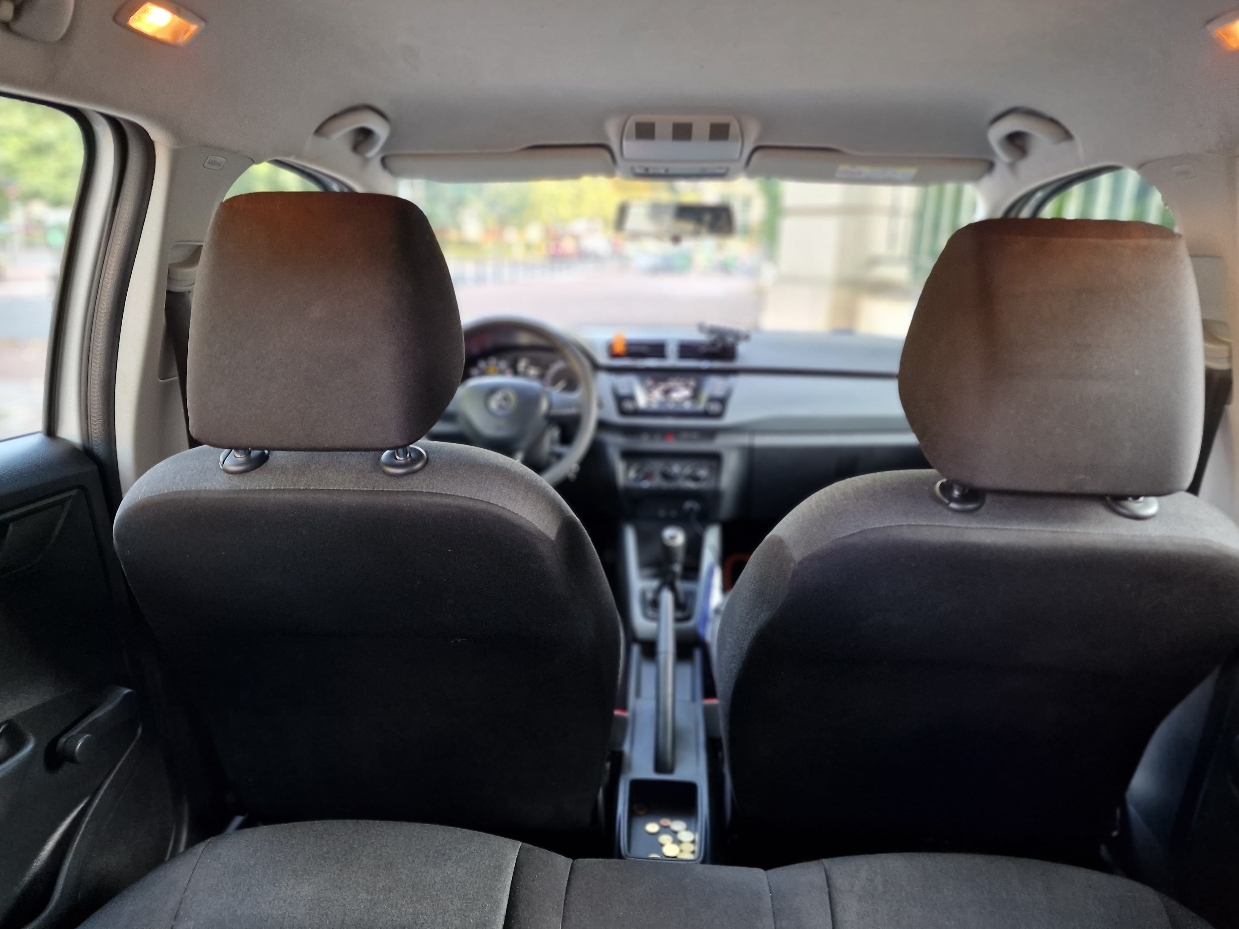 Skoda Fabia avec Siège bébé