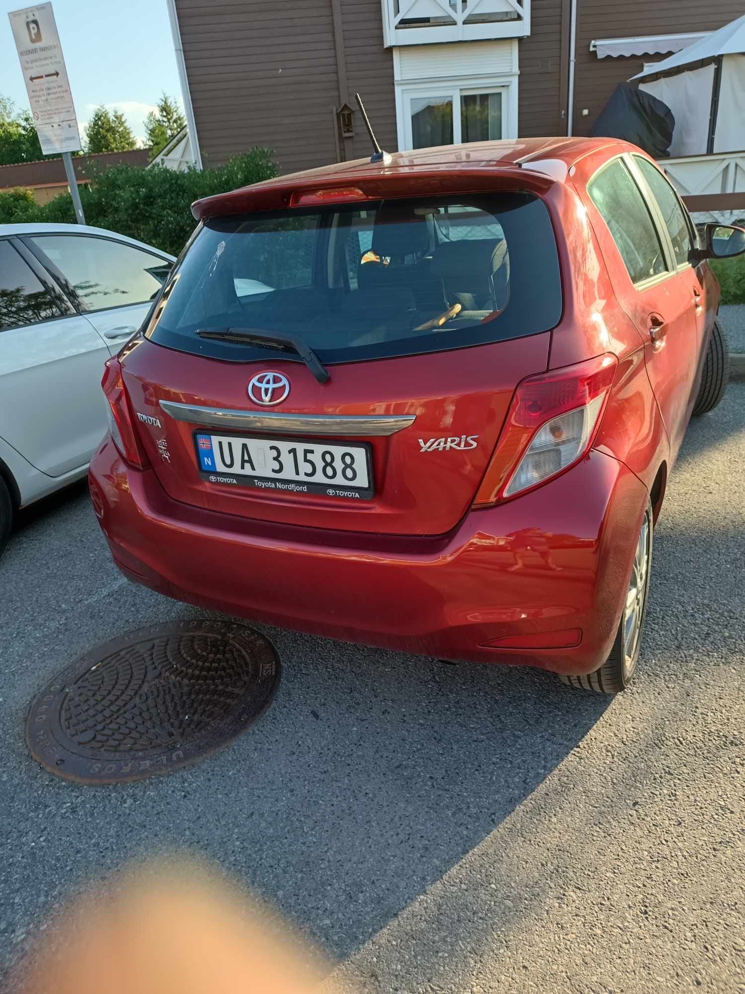 Toyota Yaris with GPS
