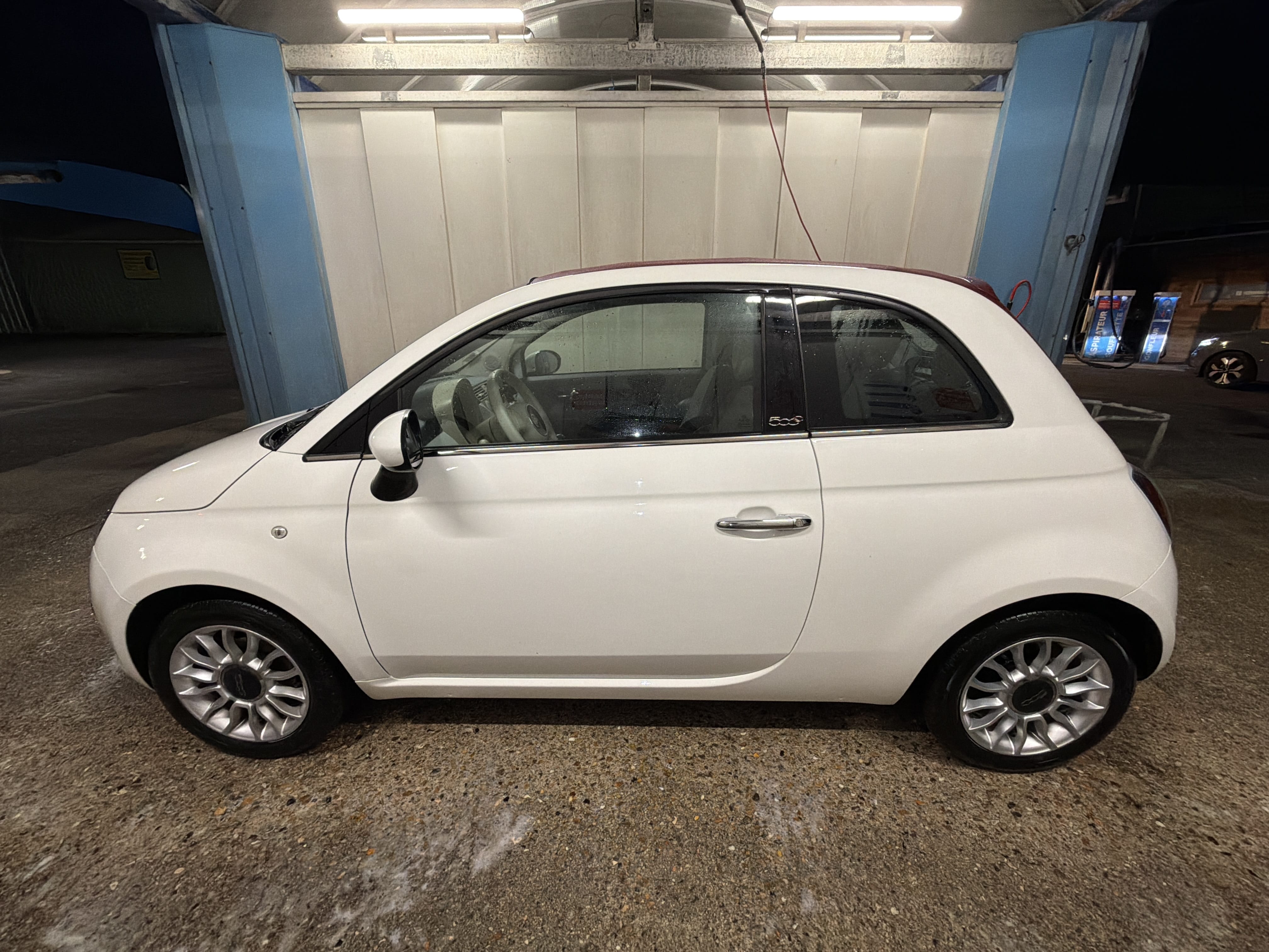 Fiat 500 C avec Climatisation