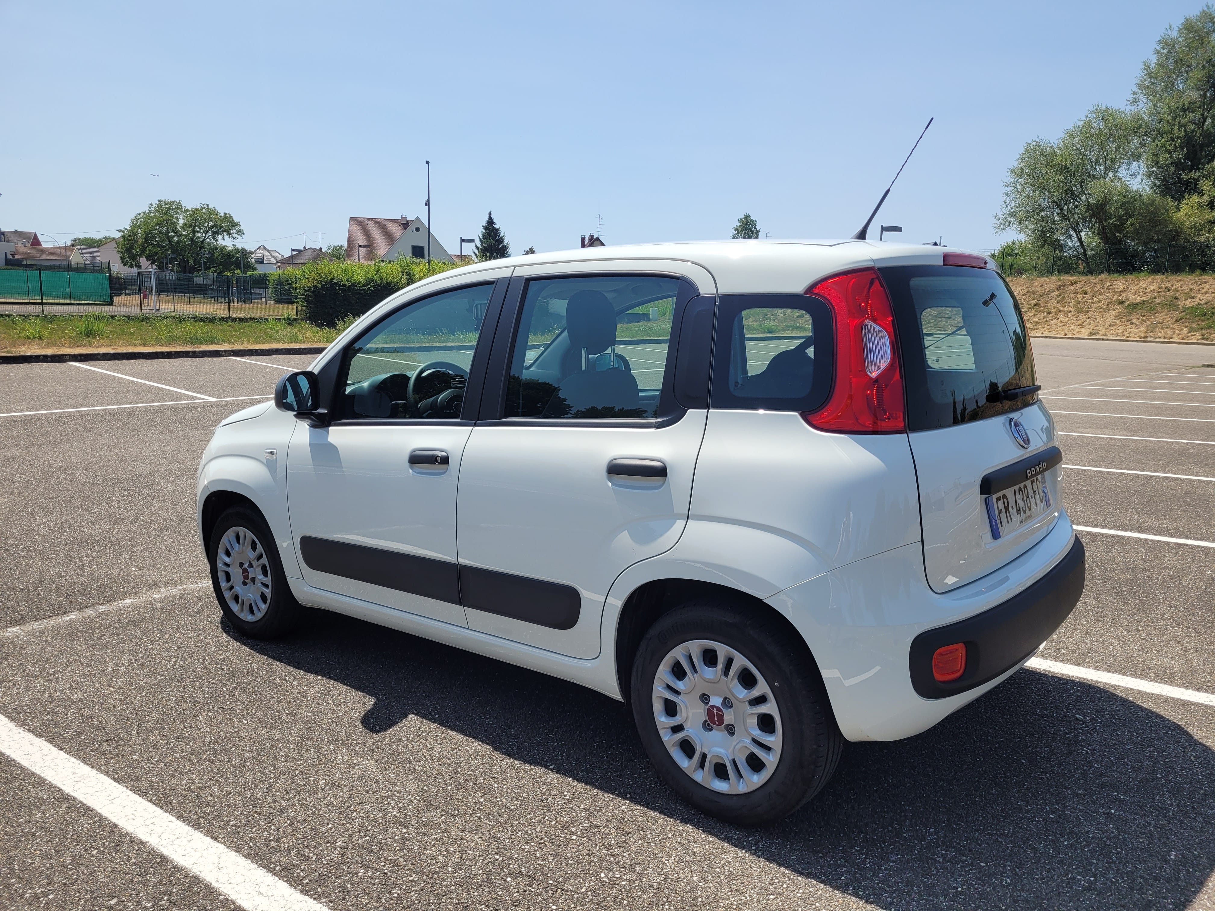 Fiat Panda avec Siège bébé