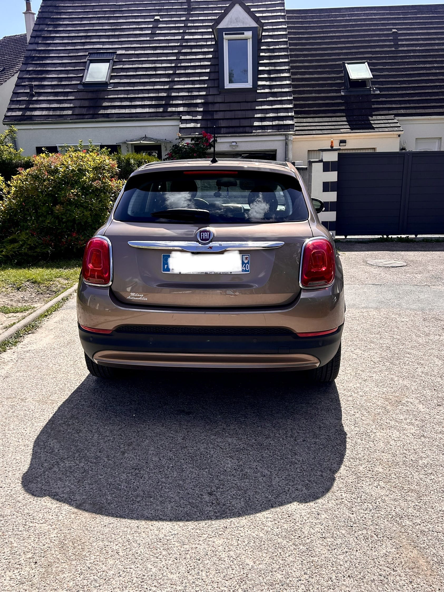 Fiat 500 X avec Caméra de recul