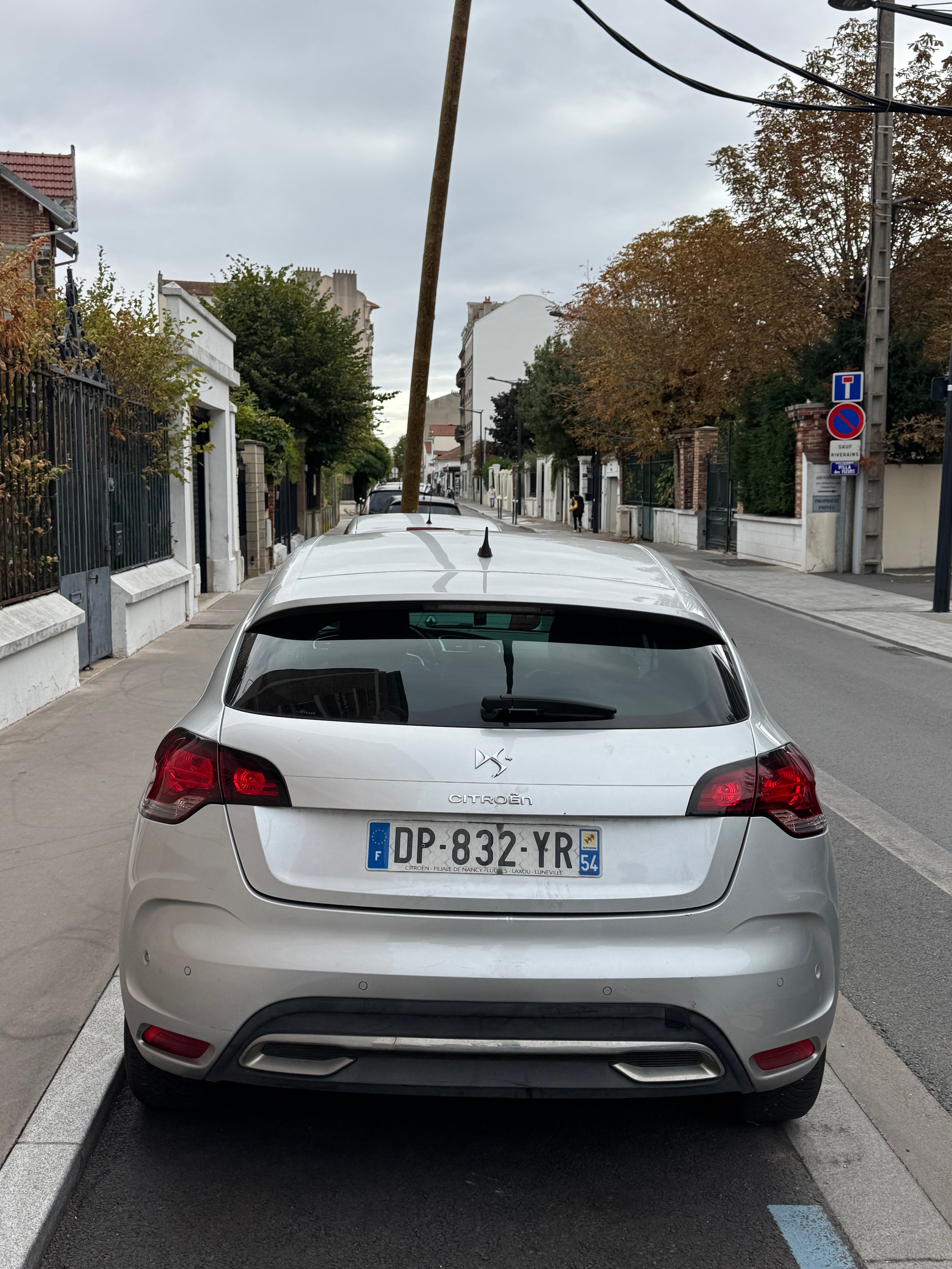 Citroen DS4 avec Siège bébé