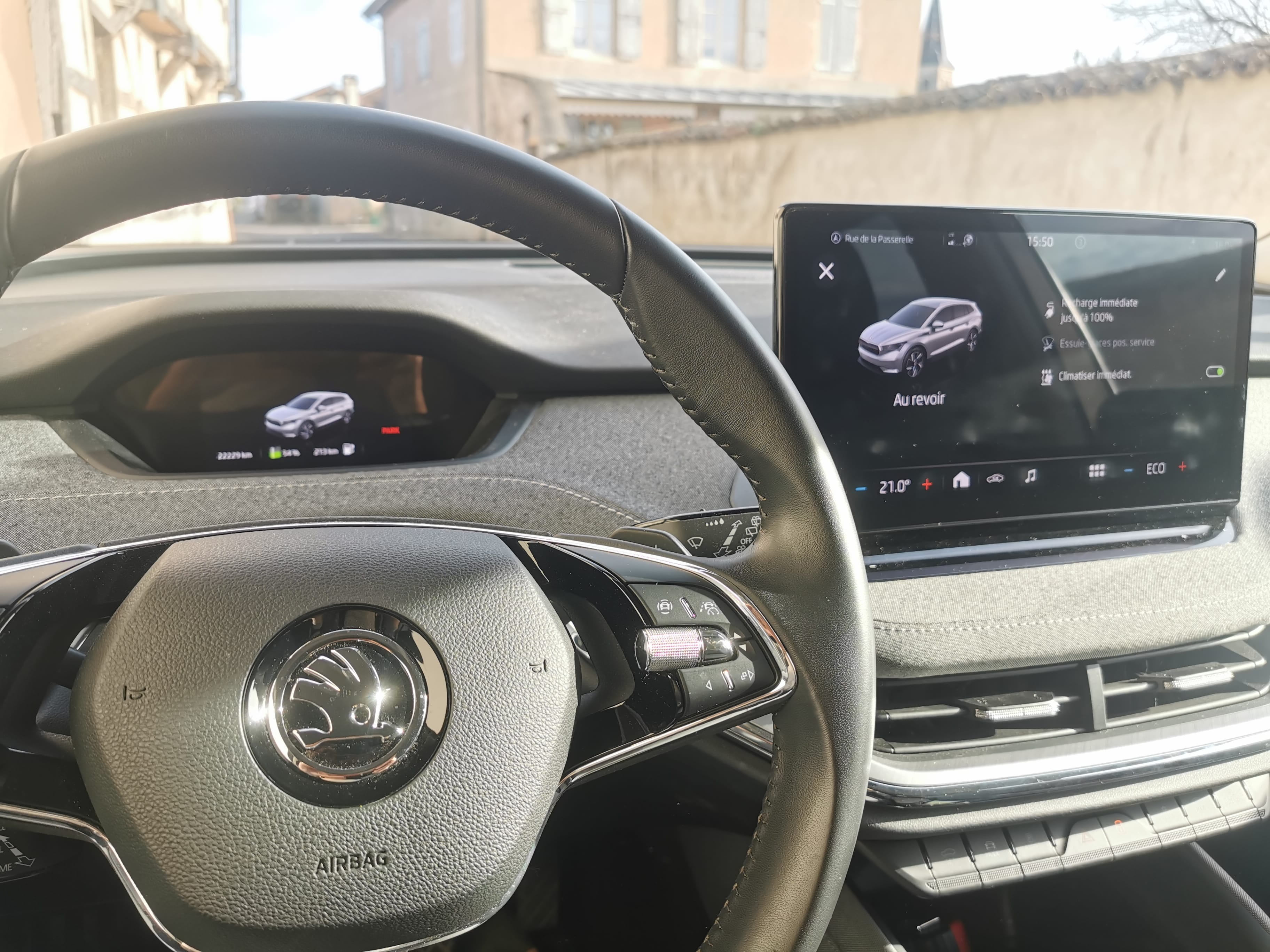 Skoda Enyaq 60 avec Régulateur de vitesse