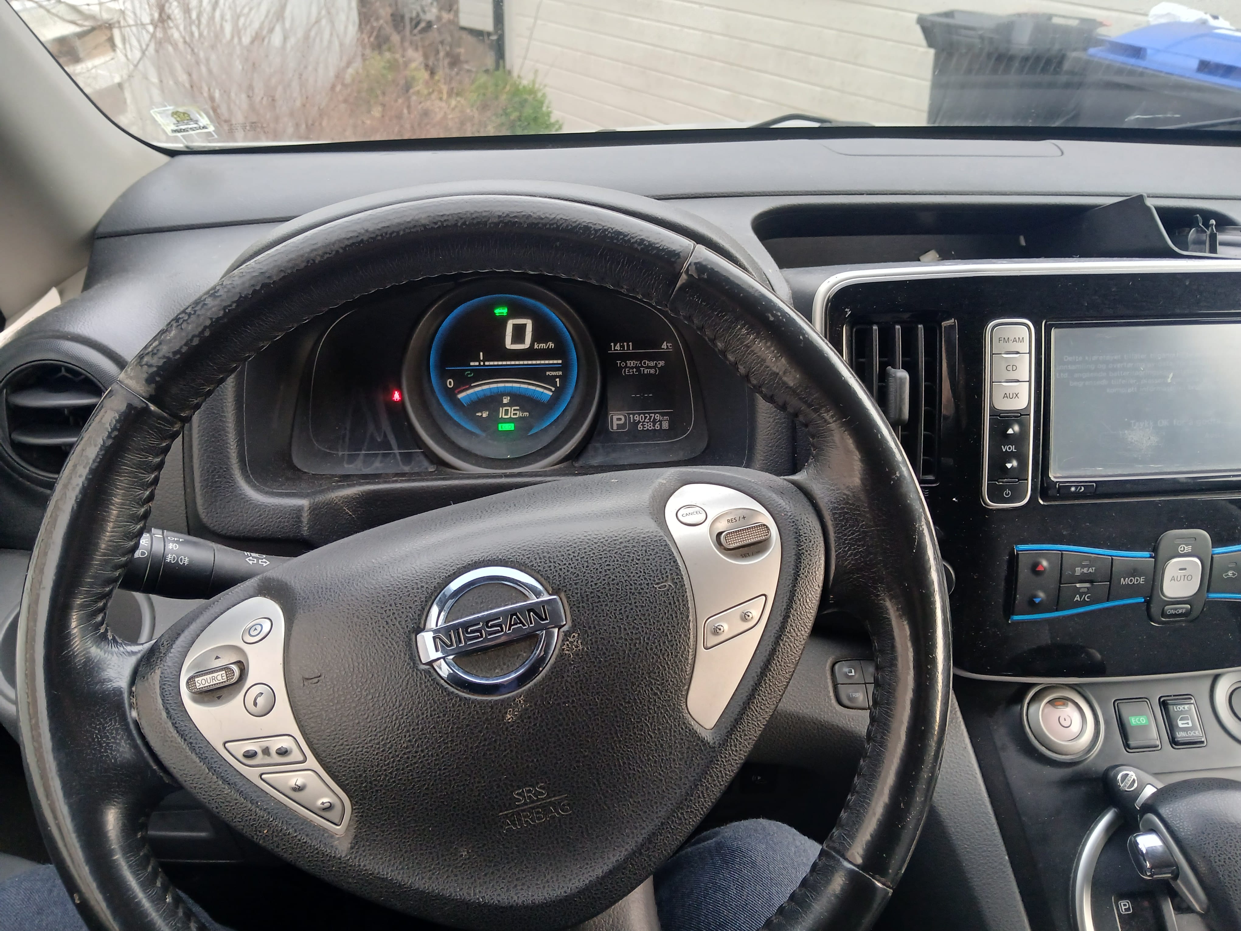 Nissan NV with Roof box