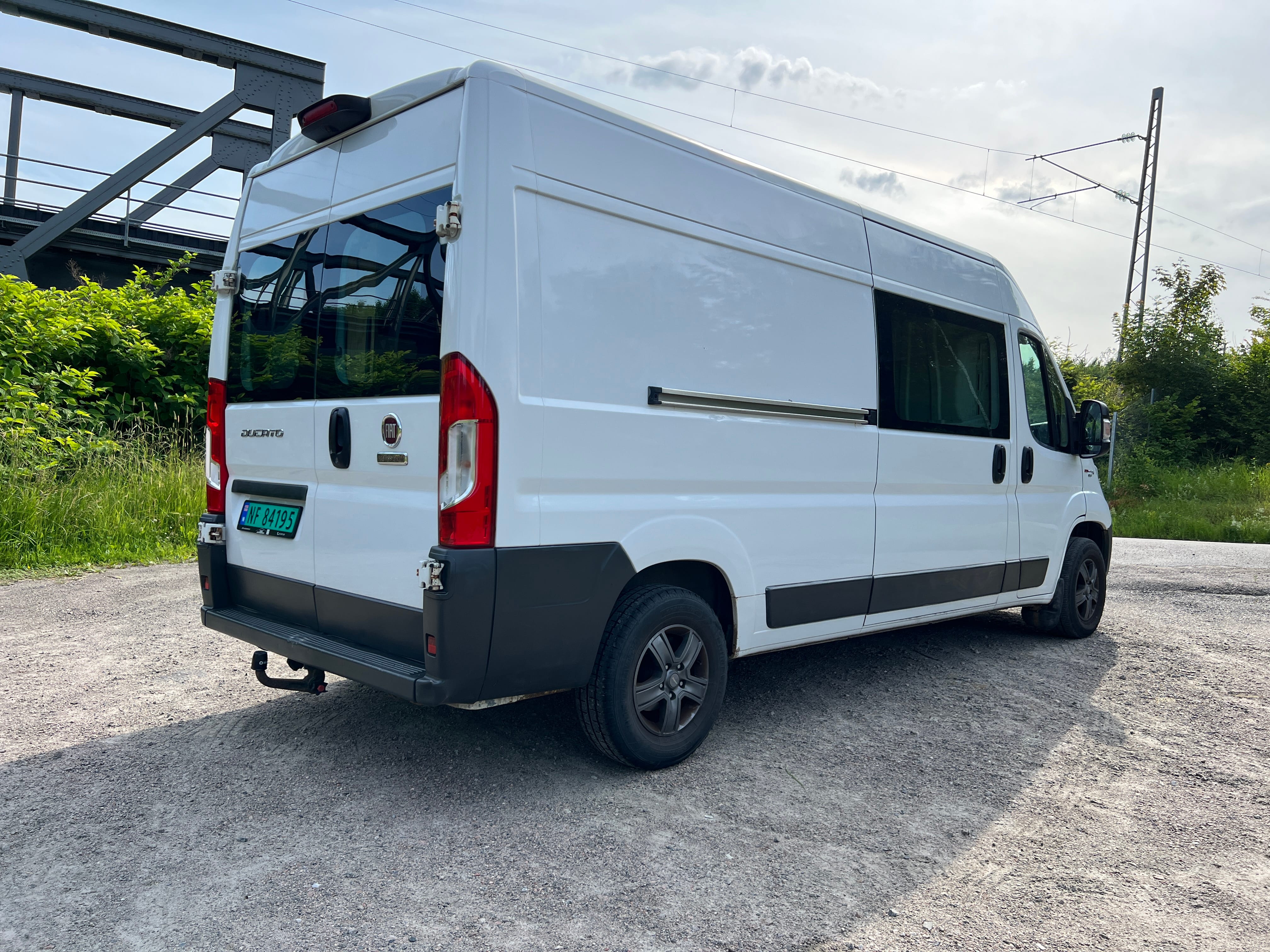 Fiat Ducato med Ryggekamera