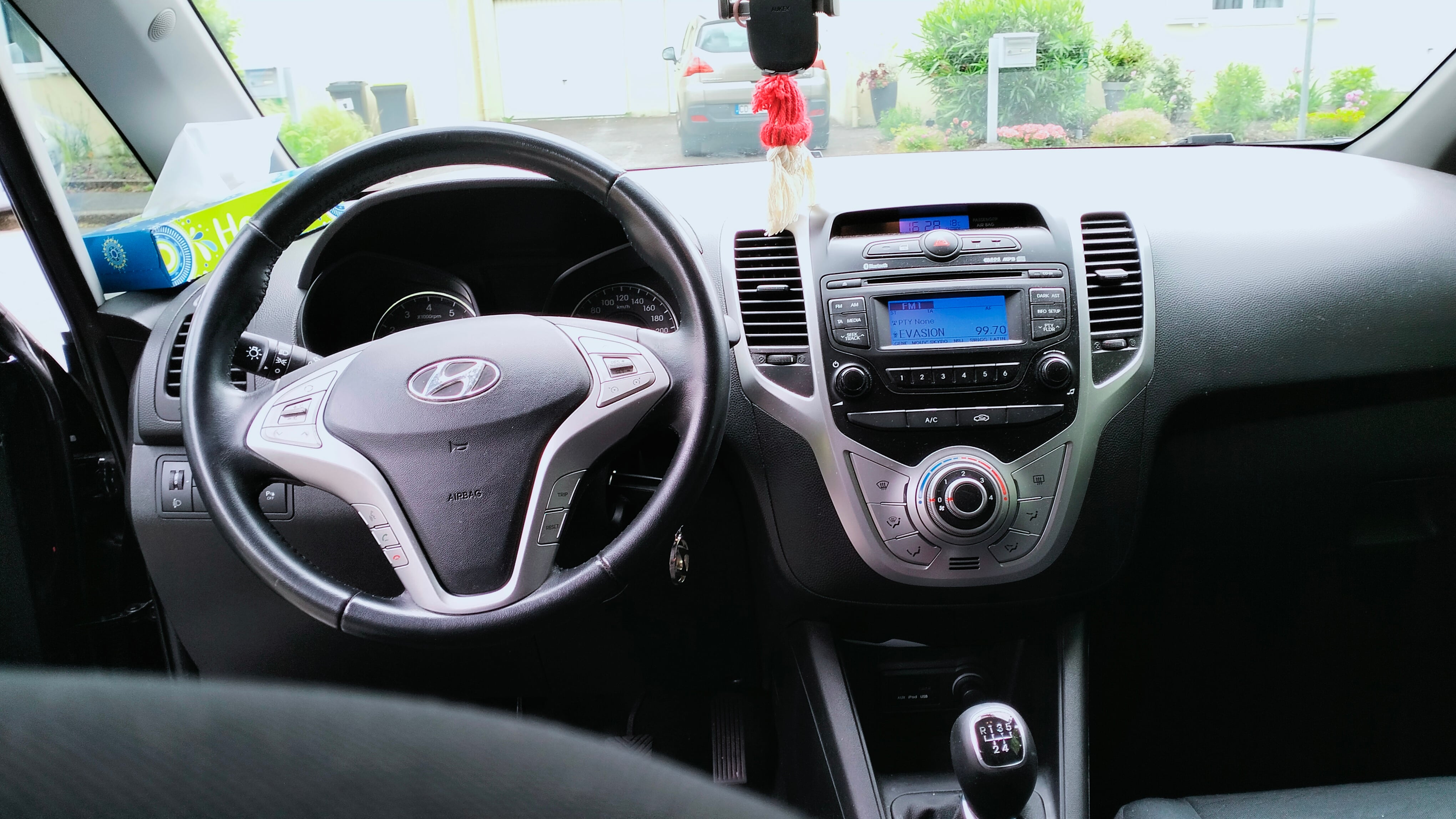 Hyundai iX20 avec Siège bébé