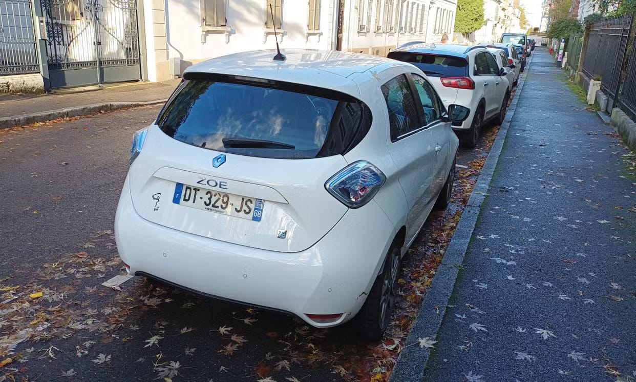 Renault ZOE avec GPS