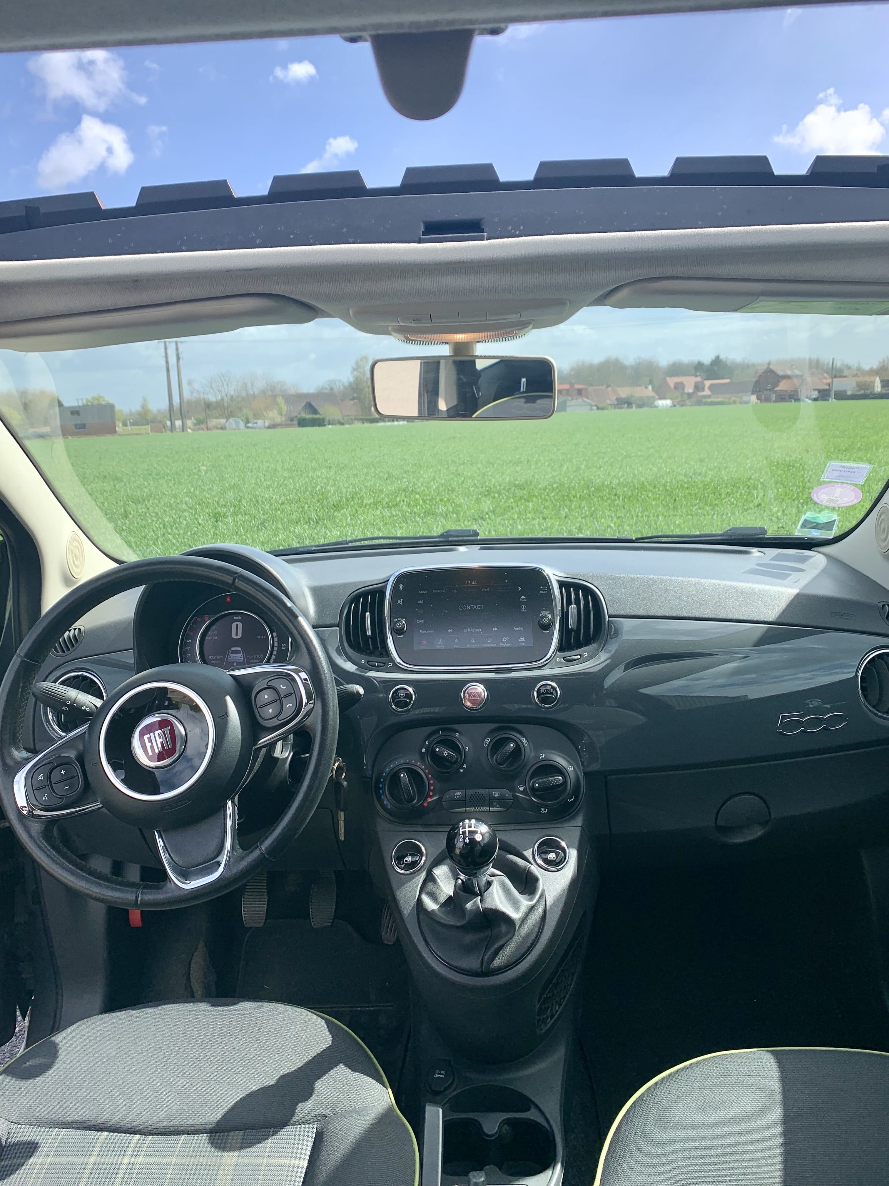 Fiat 500 avec Régulateur de vitesse