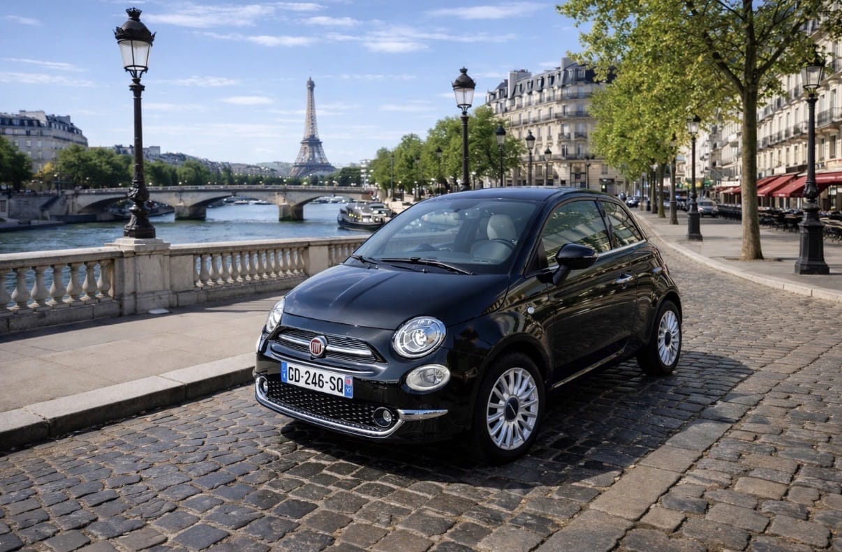 Fiat 500 Dolcevita hybride toit panoramique, 2021, Essence 95 / Électrique (hybride)