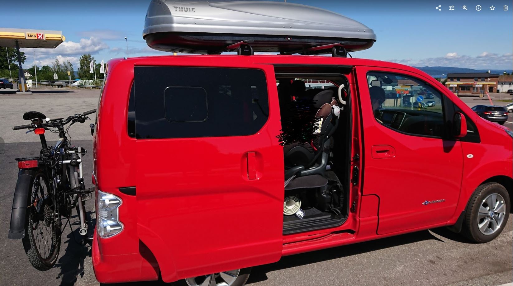 Nissan e-NV200 Evalia med Aircondition