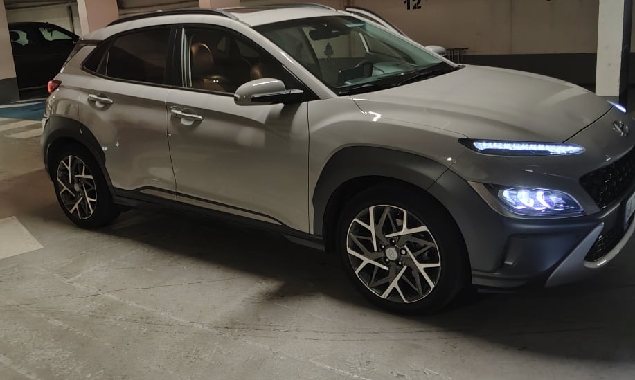 Hyundai Kona Hybride N Line, 2021, Essence 95 / Électrique (hybride), automatique