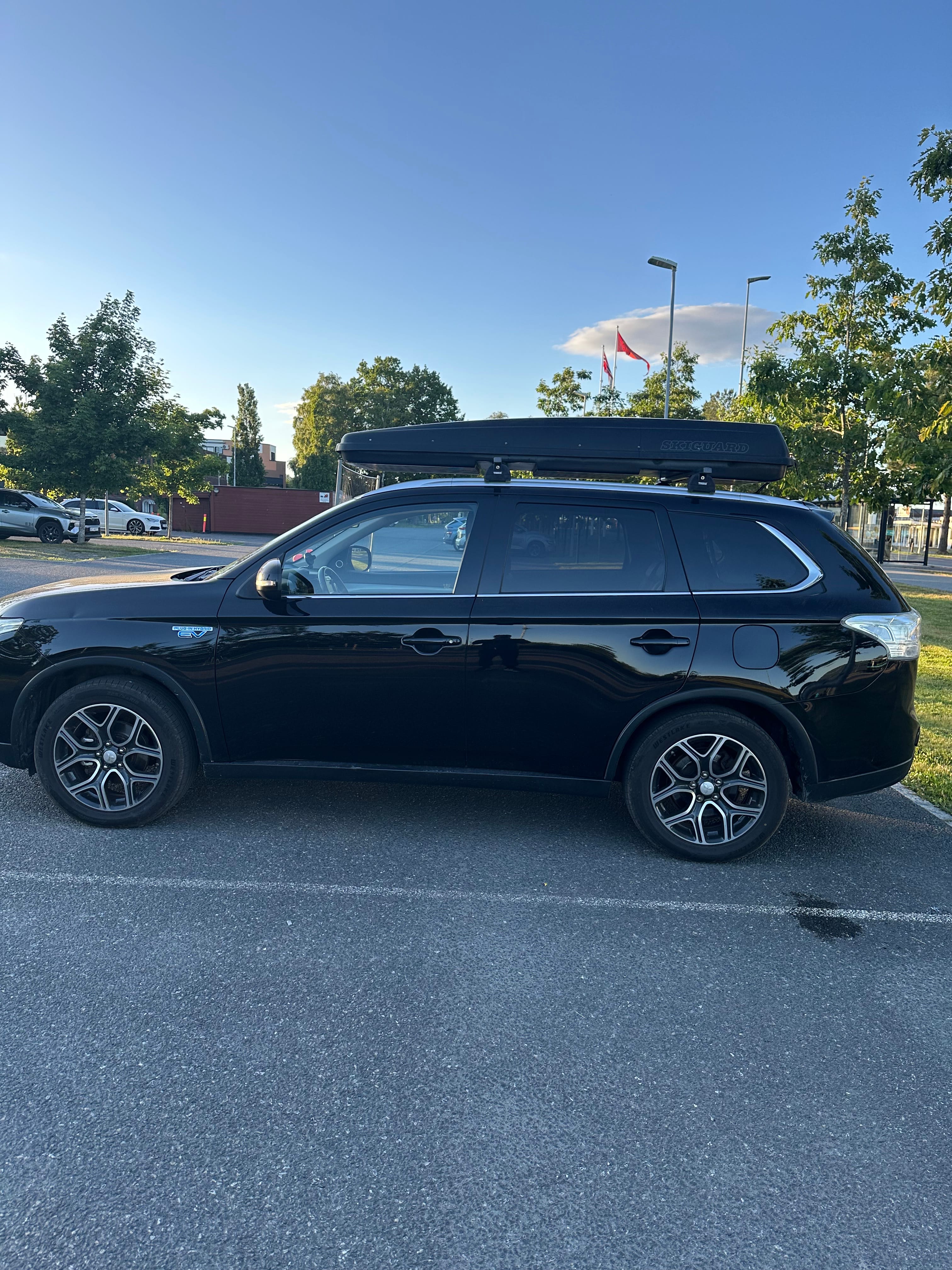 Mitsubishi Outlander med Ryggekamera