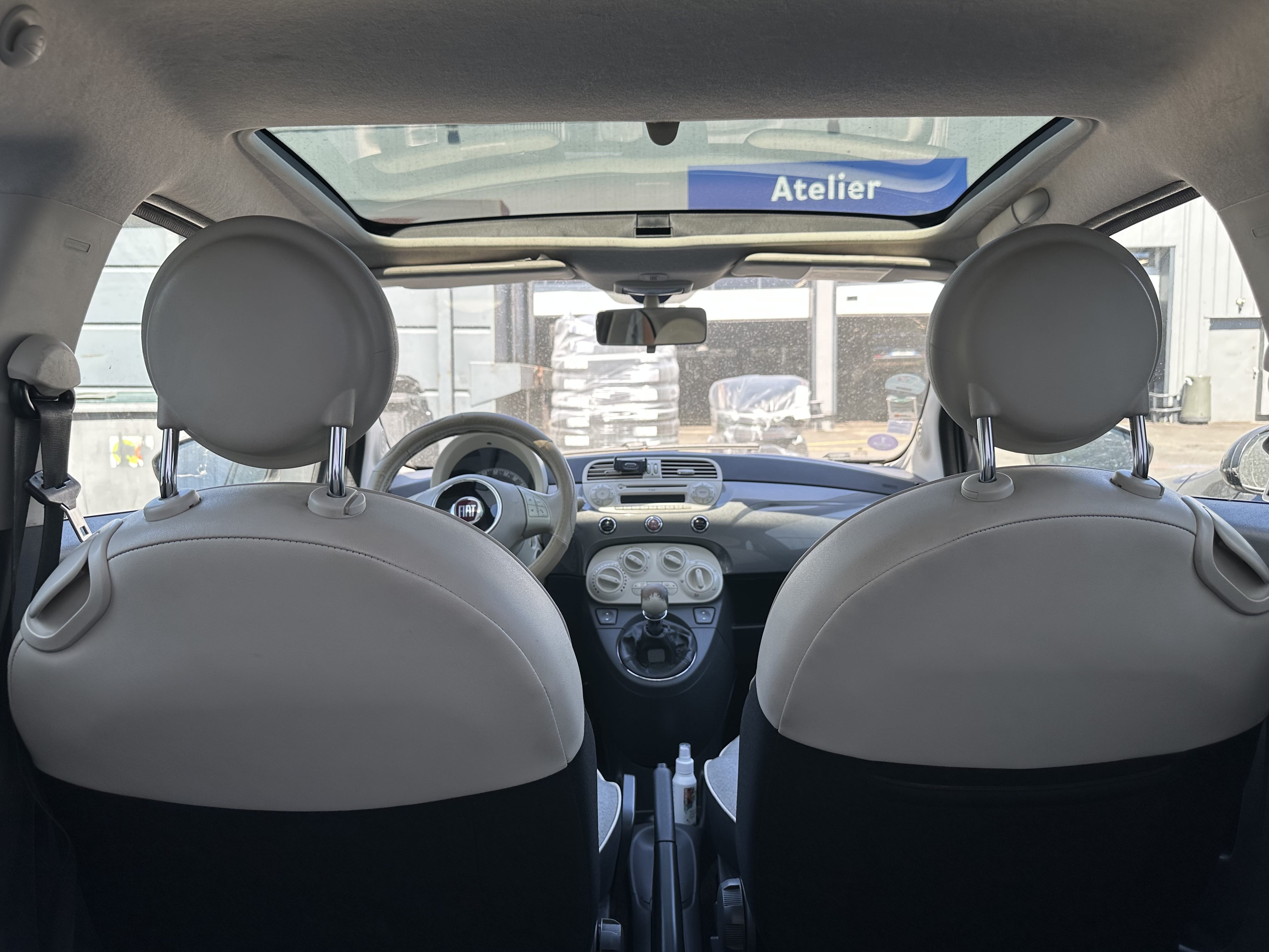Fiat 500 avec Autoradio