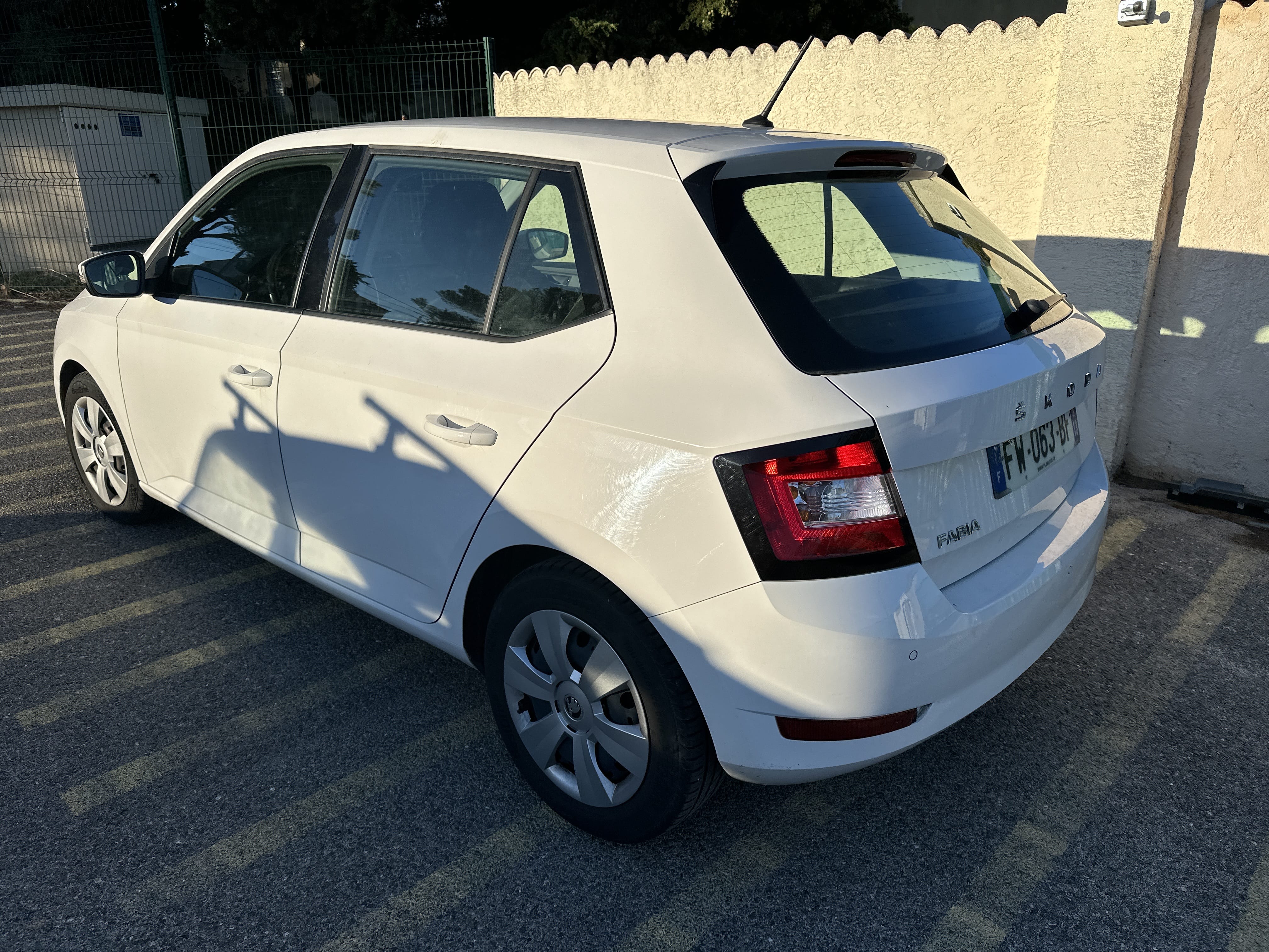 Skoda Fabia avec GPS