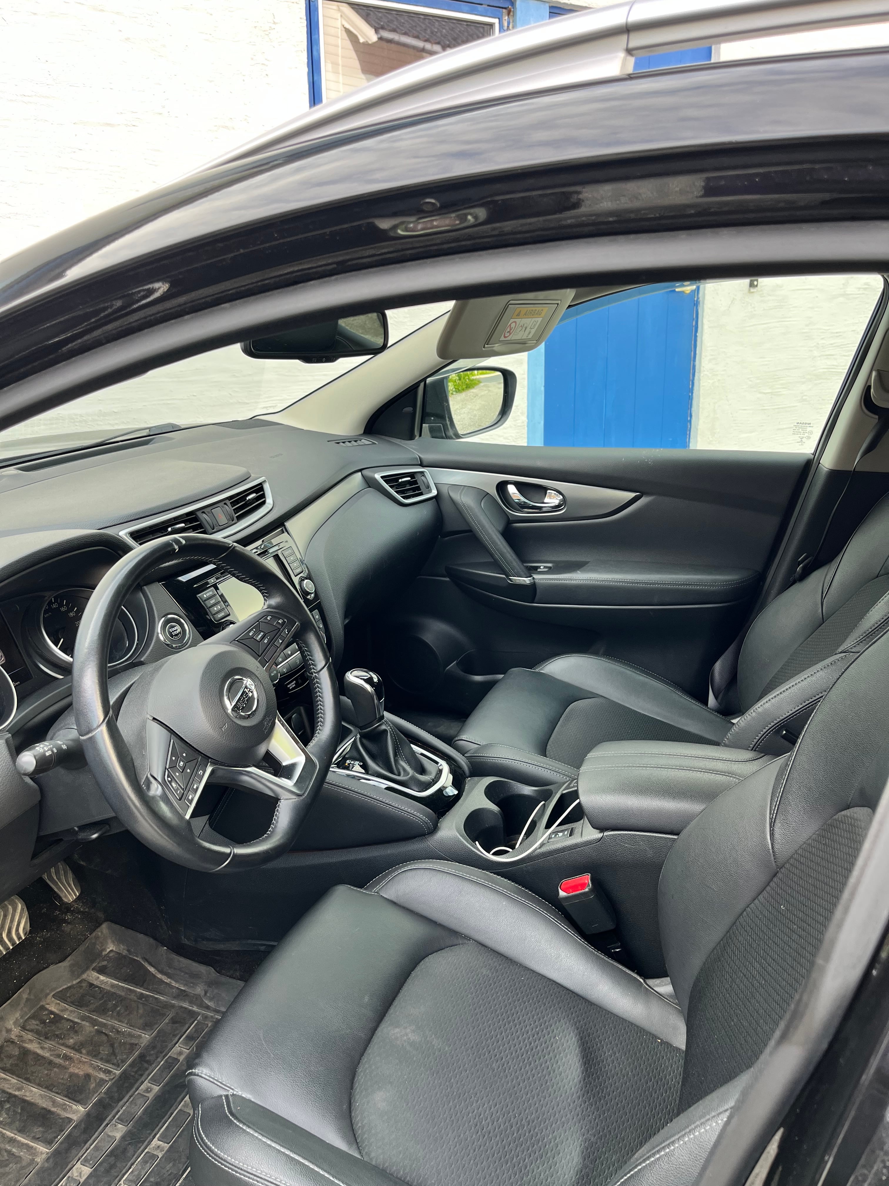 Nissan Qashqai med Dashcam