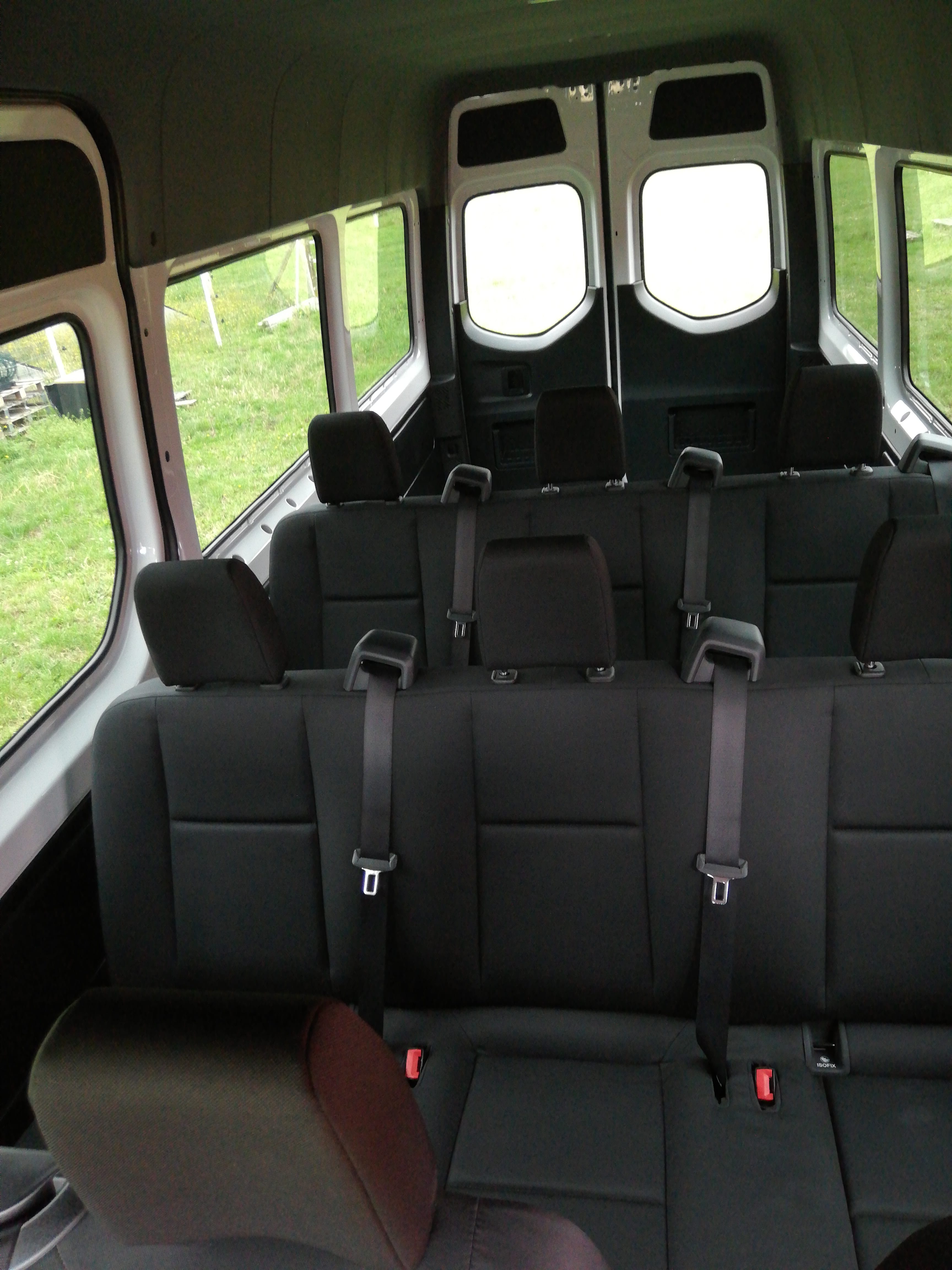 Mercedes Sprinter Combi met Fietsdrager