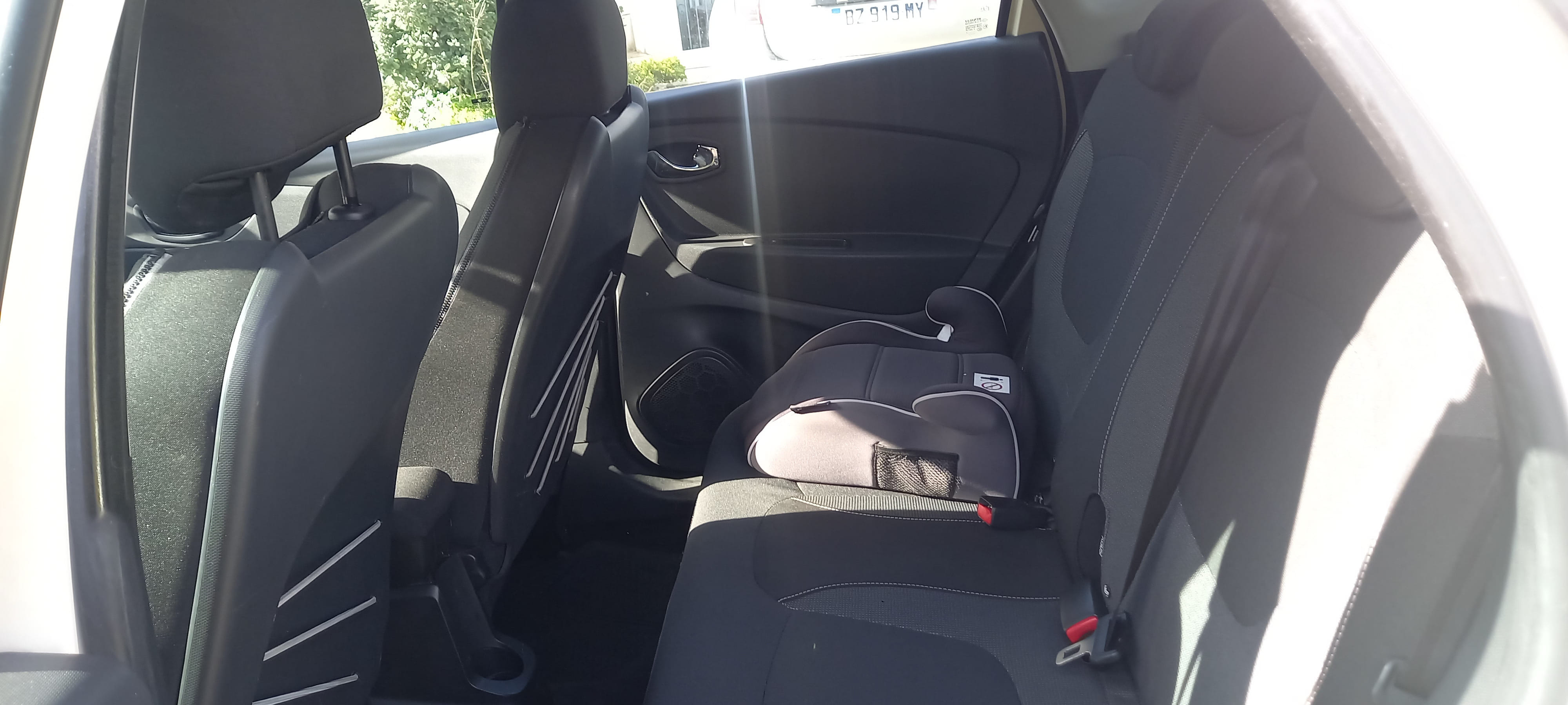 Renault Captur avec Siège bébé