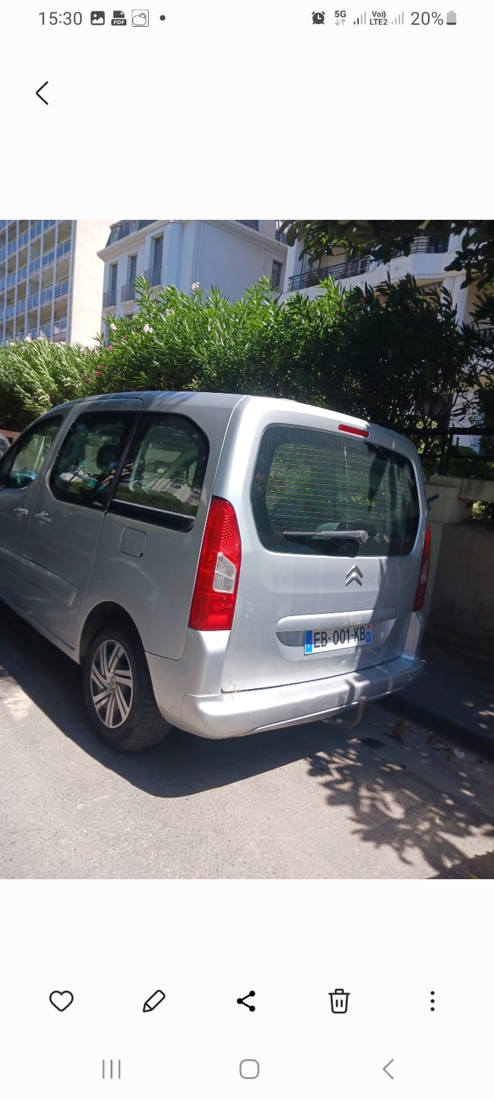 Citroen Berlingo Multispace met Cruise control