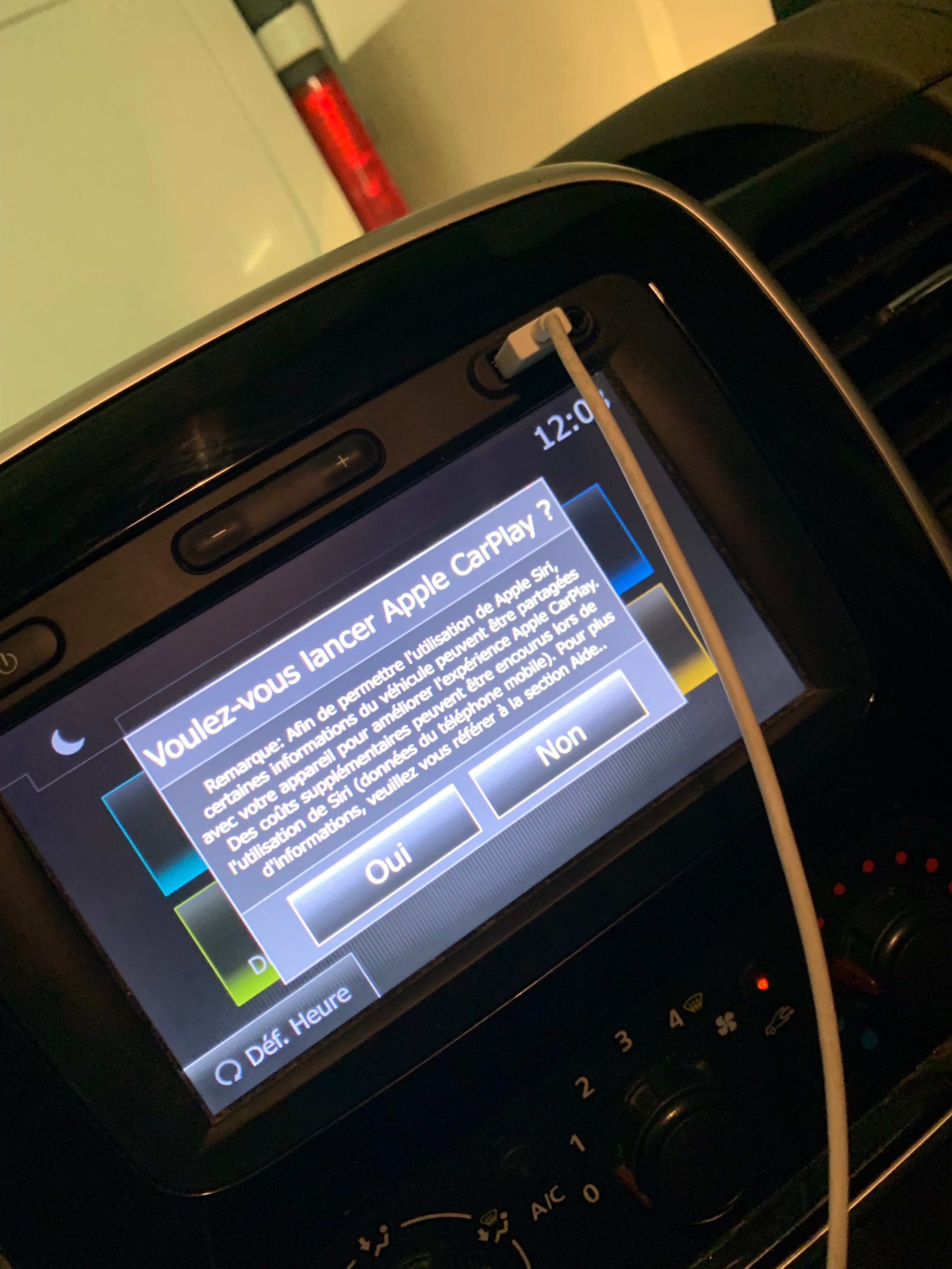 Renault Trafic 6m3 DCI 95cv Clim-Camera-GPS-CarPlay-Android et Bluetooth USB avec diable with Apple CarPlay