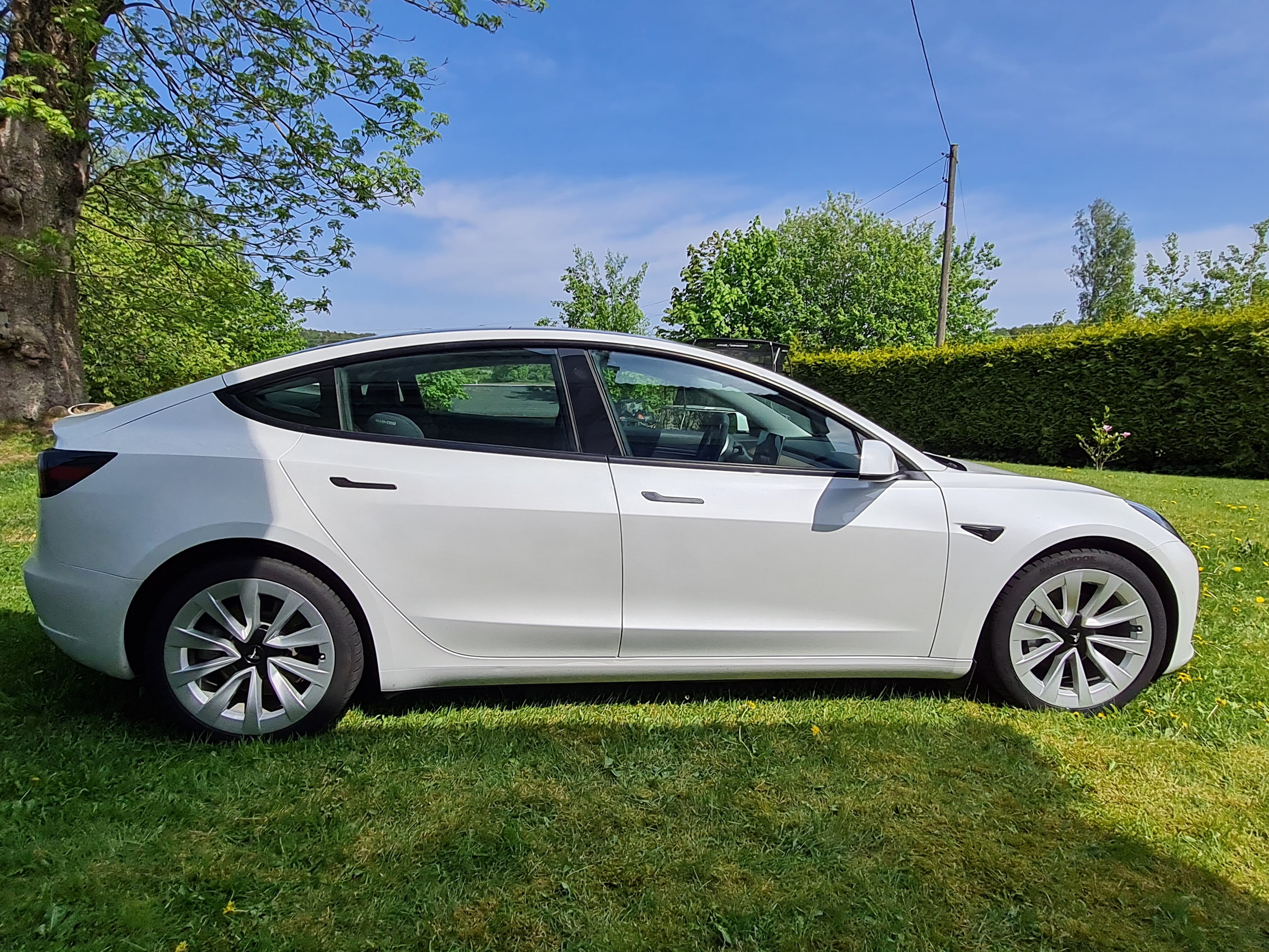 Tesla Model 3 med Aircondition