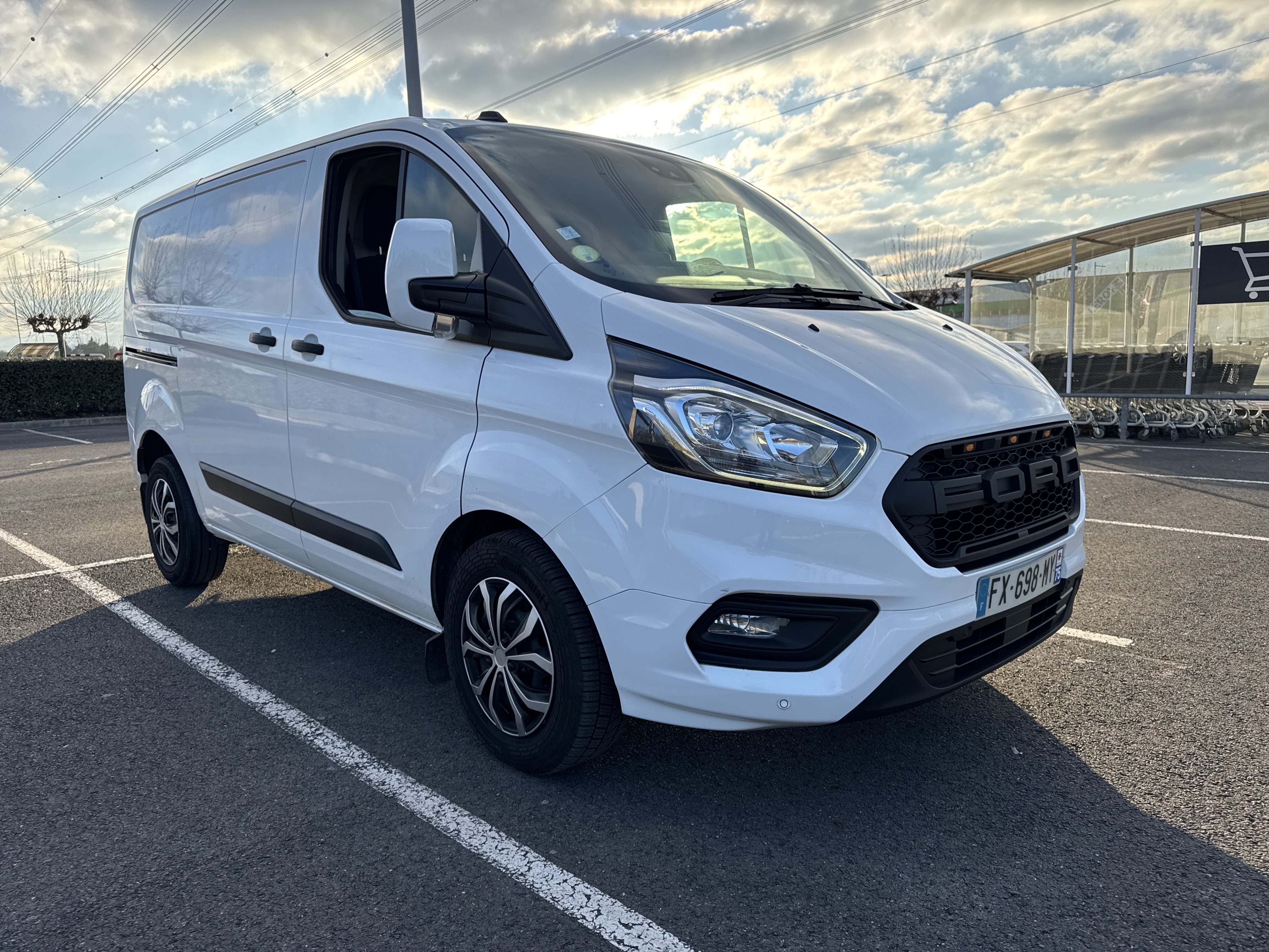Ford Transit Custom Fourgon, 2021, Diesel, automatique