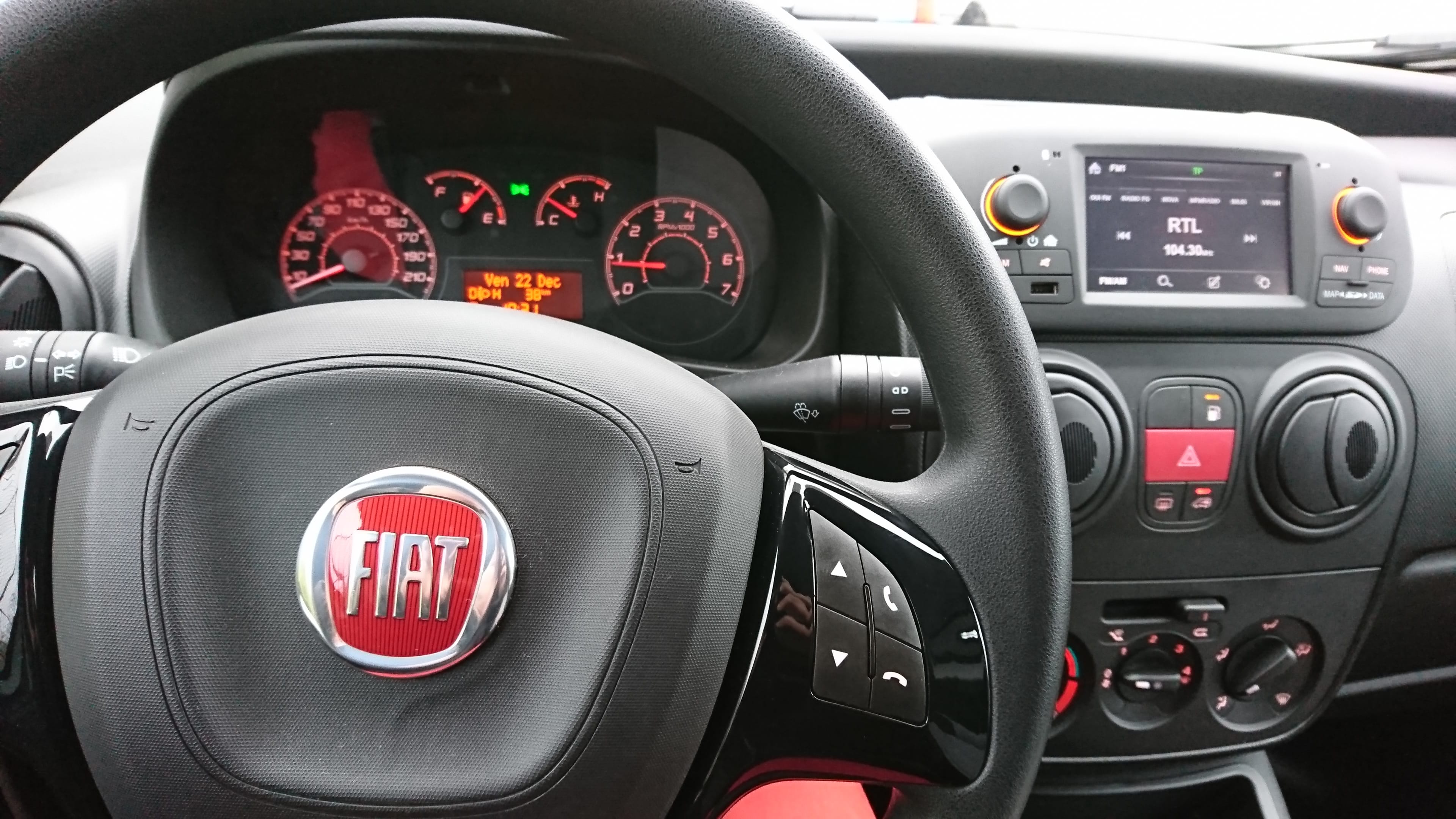 Fiat Fiorino (ES292) BASSE EMISSION (Clim, Bluetooth, USB, GPS,...) #ao